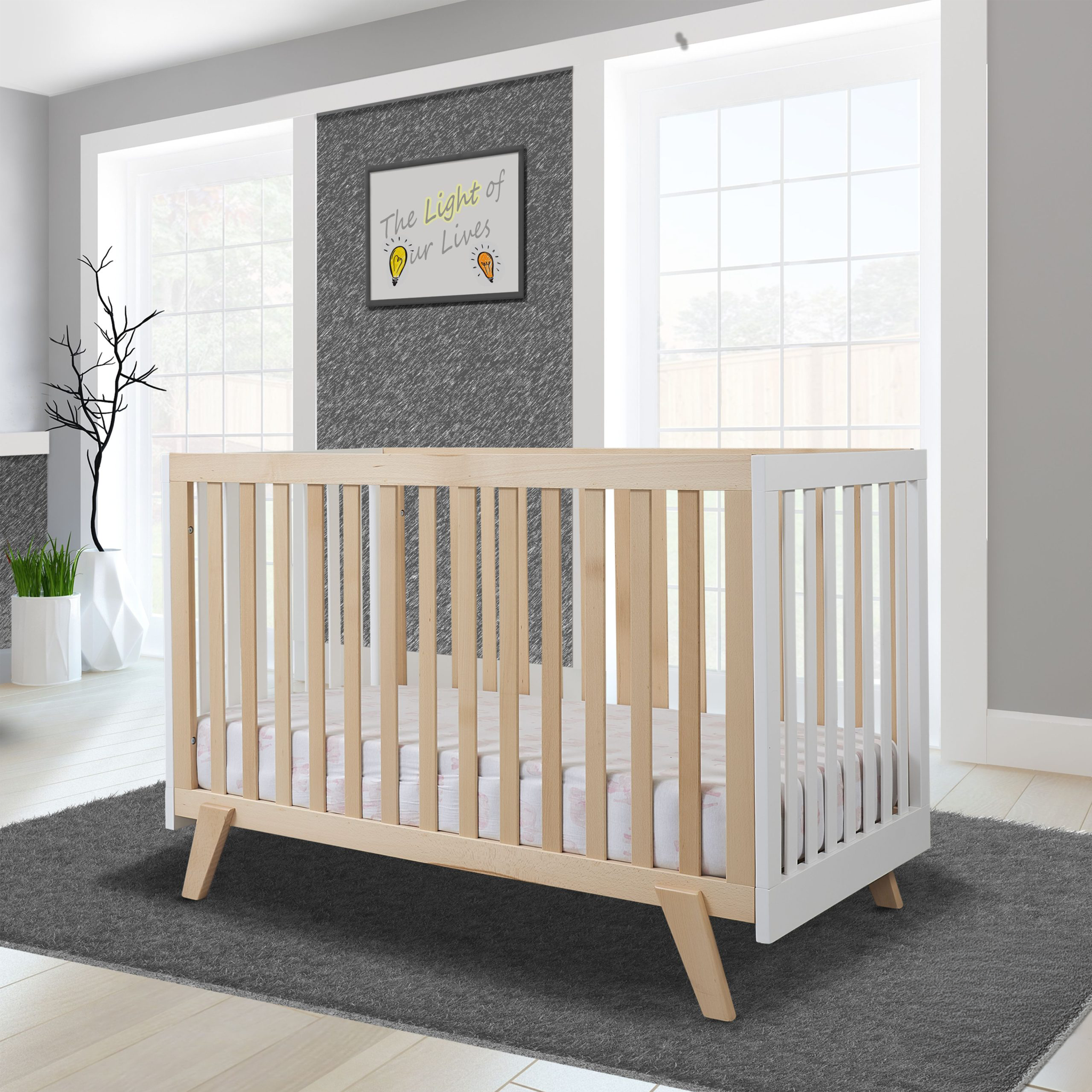 Luce Convertible Crib - Tots to Teens Furniture