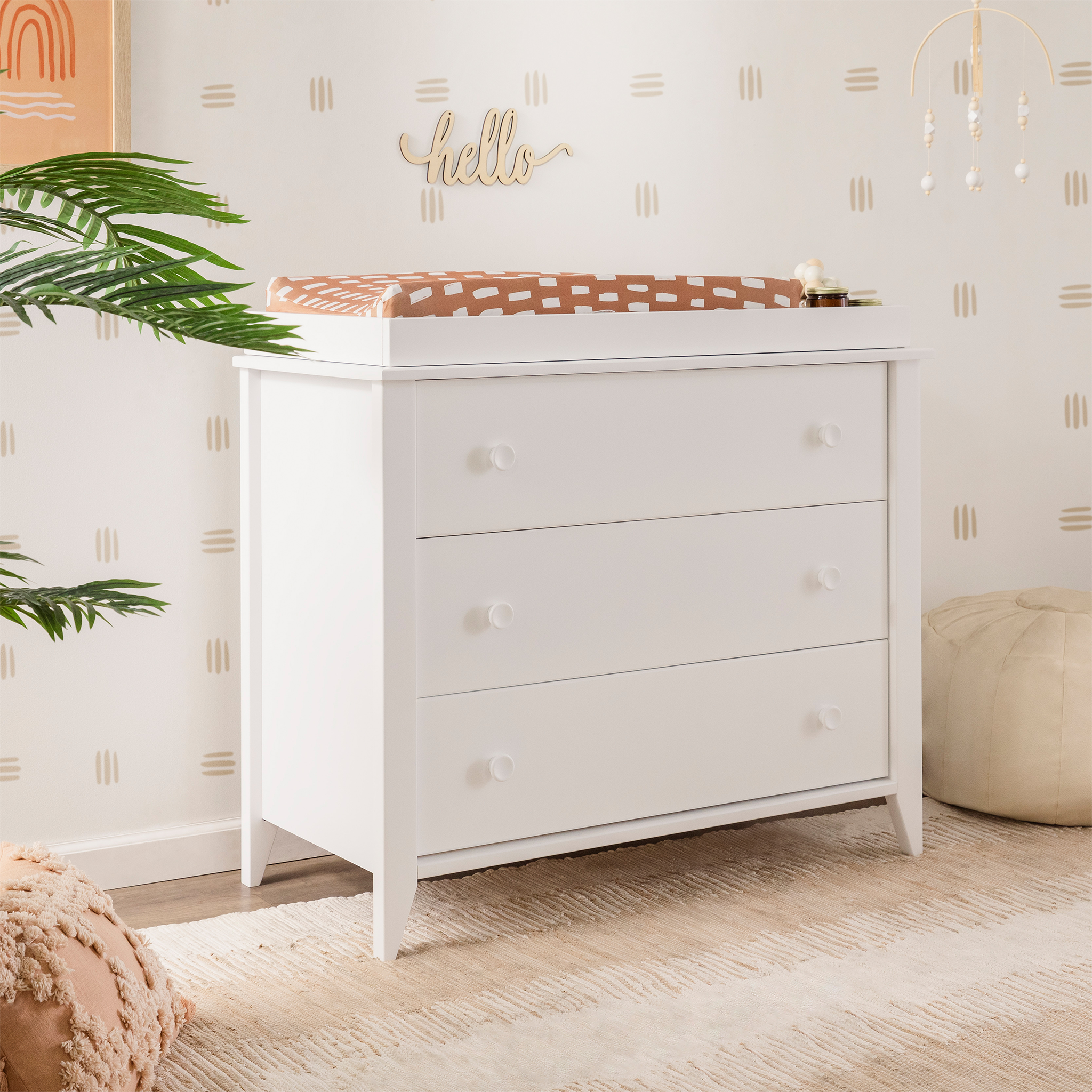 Sprout 3 Drawer Changer Dresser with Removable Changing Tray - Tots to Teens Furniture