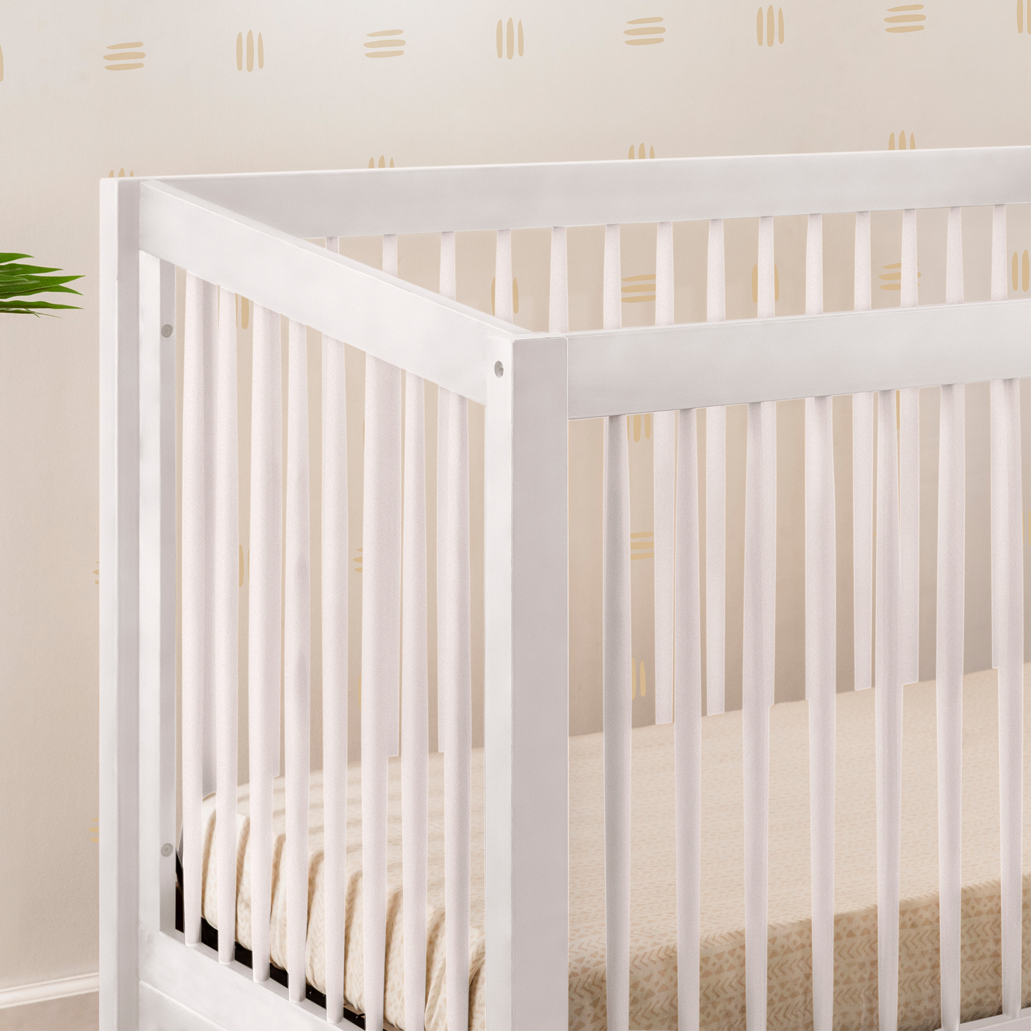 Sprout 4 in 1 Convertible Crib with Toddler Bed Conversion Kit - Tots to Teens Furniture