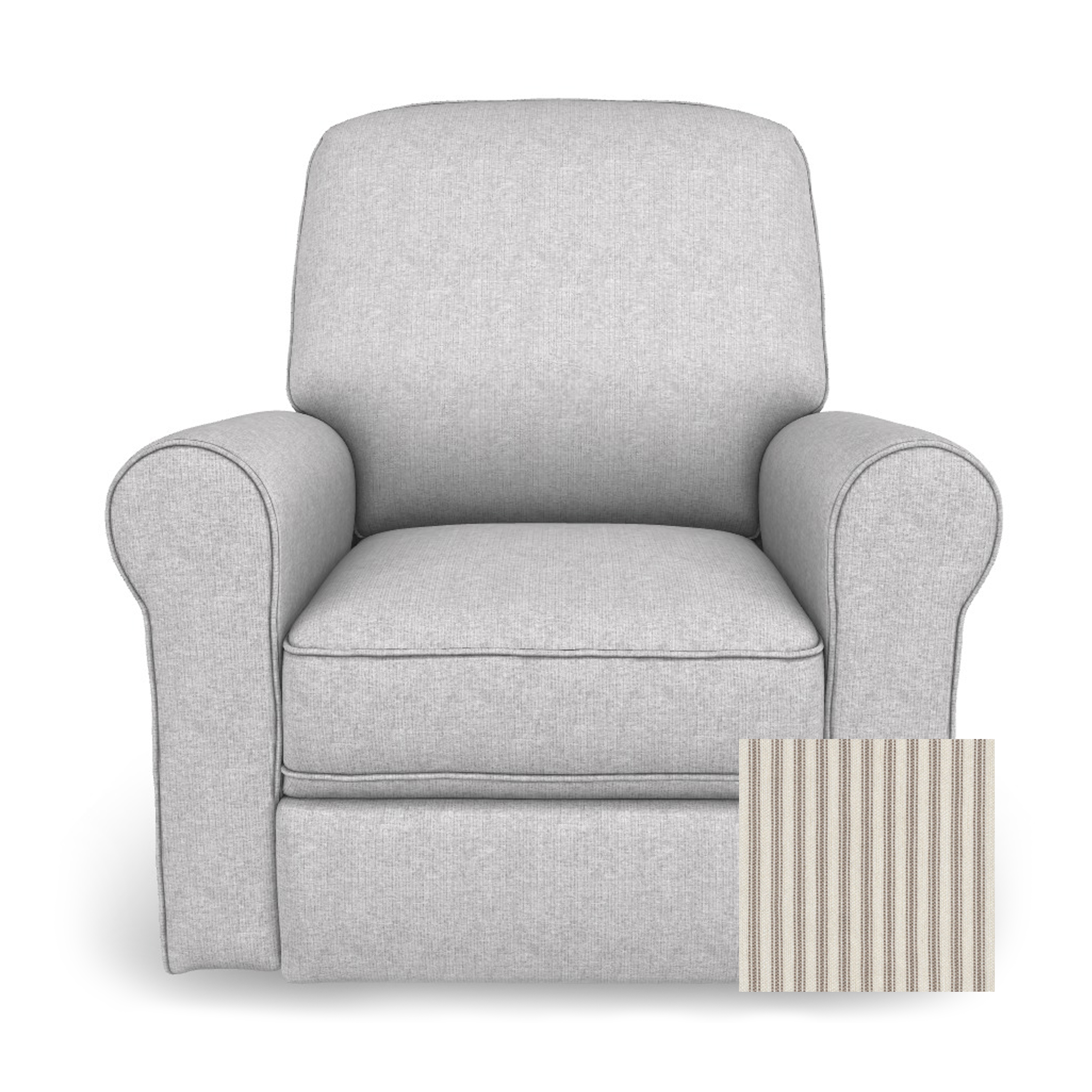 Josey Swivel Glider Recliner - Tots to Teens Furniture