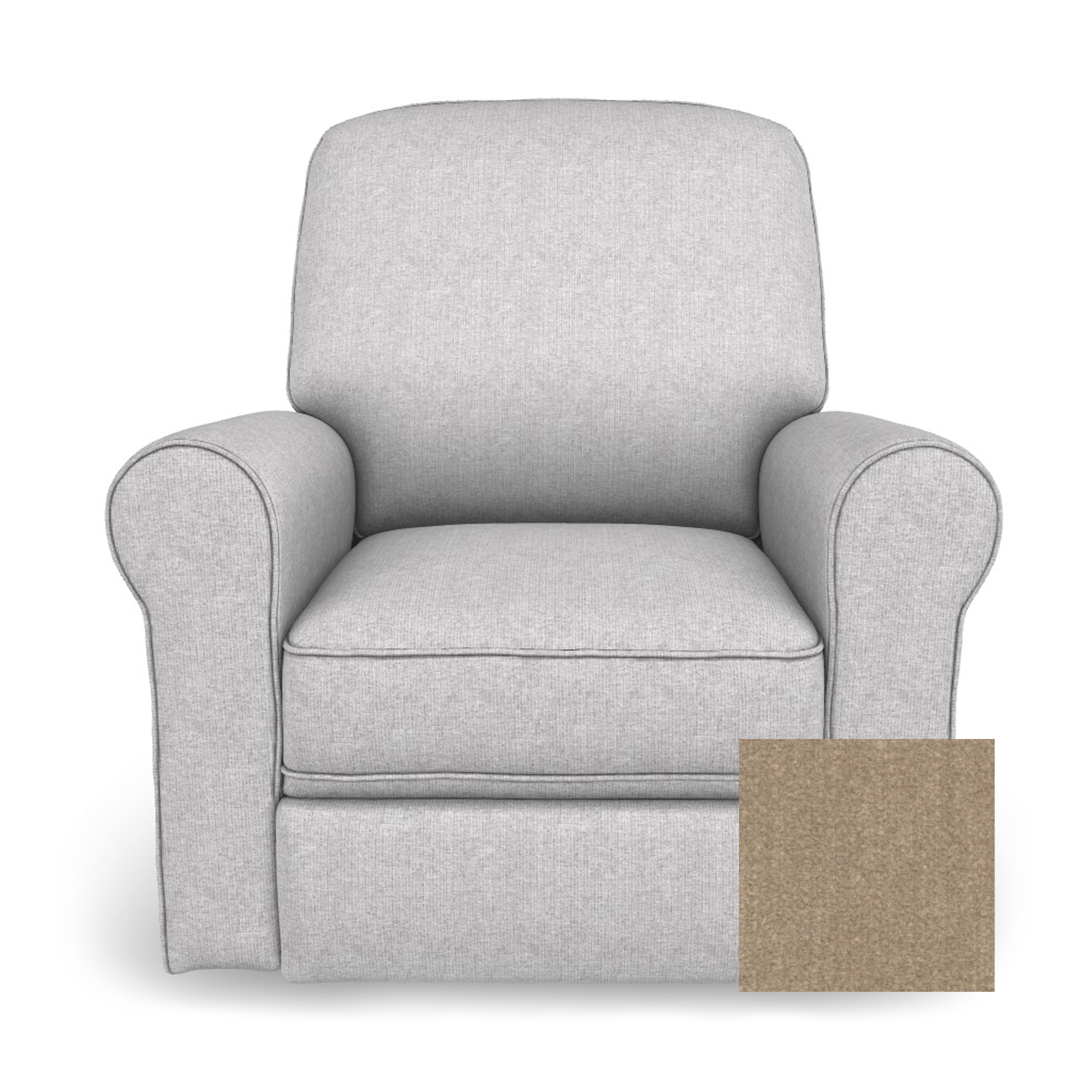 Josey Swivel Glider Recliner - Tots to Teens Furniture