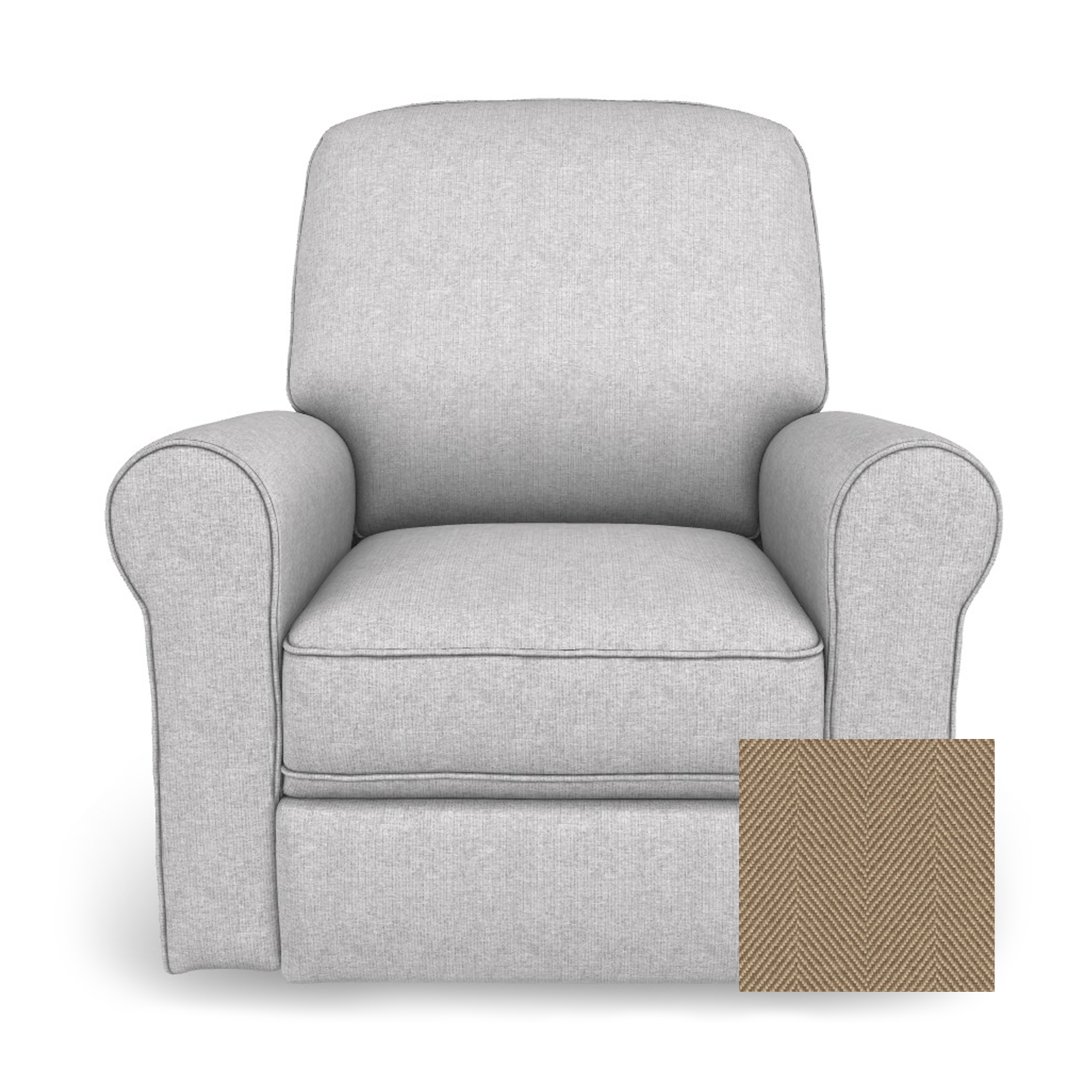 Josey Swivel Glider Recliner - Tots to Teens Furniture