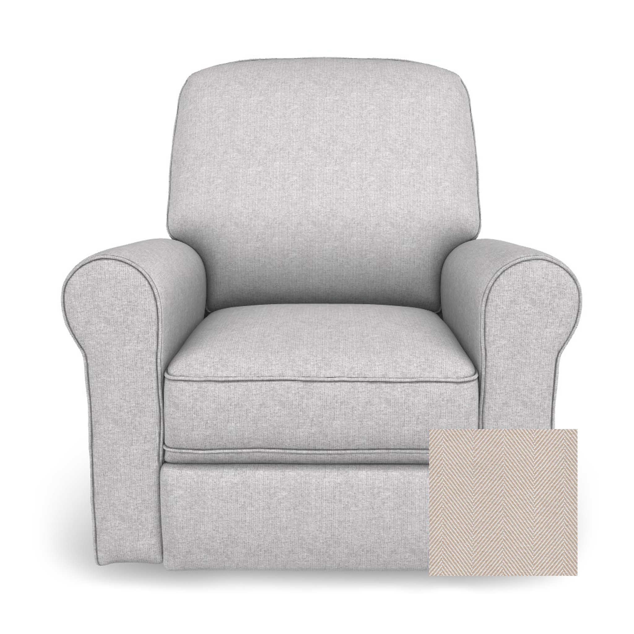 Josey Swivel Glider Recliner - Tots to Teens Furniture