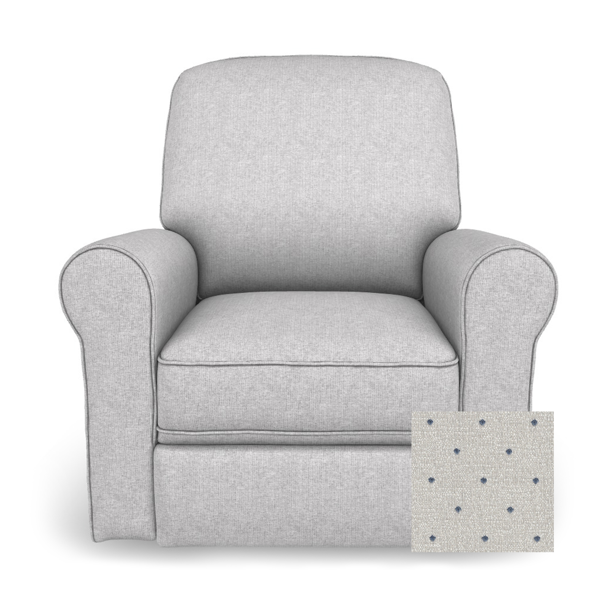 Josey Swivel Glider Recliner - Tots to Teens Furniture