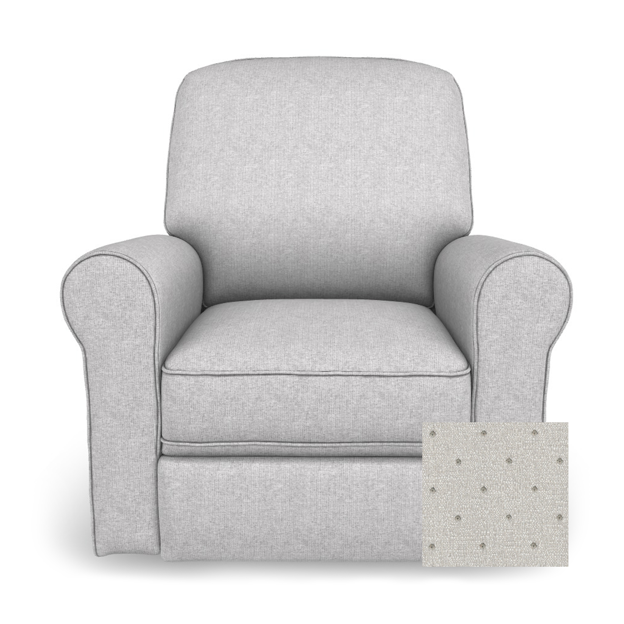 Josey Swivel Glider Recliner - Tots to Teens Furniture