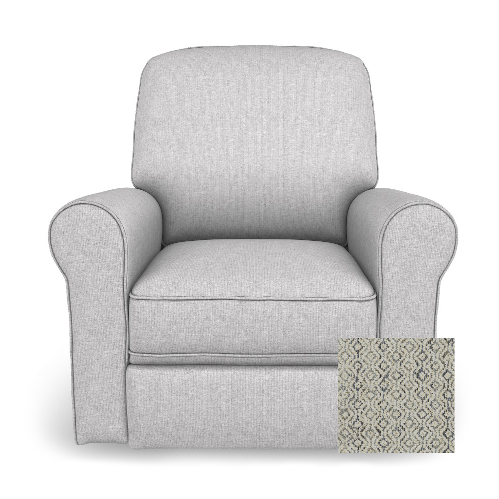 Josey Swivel Glider Recliner - Tots to Teens Furniture