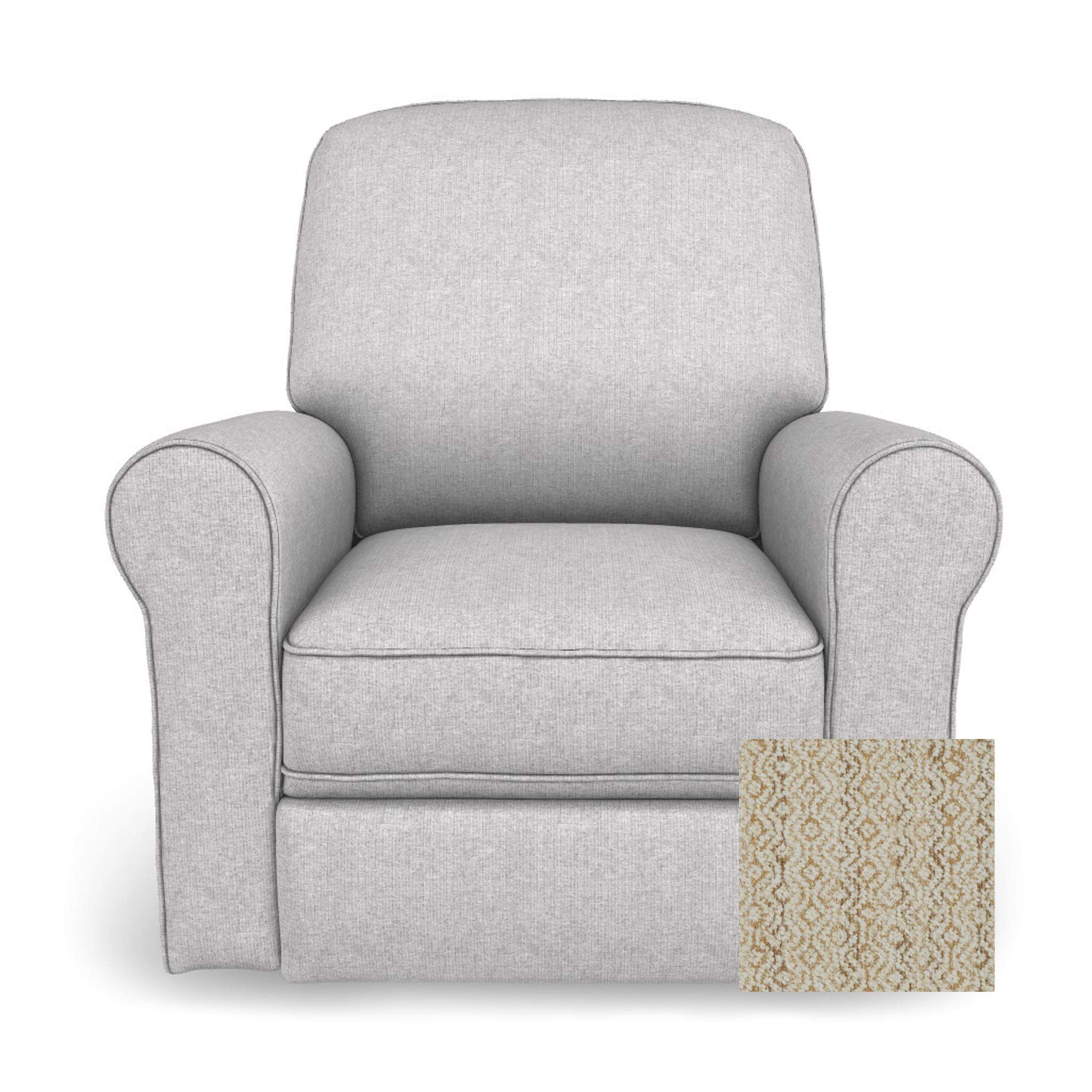 Josey Swivel Glider Recliner - Tots to Teens Furniture