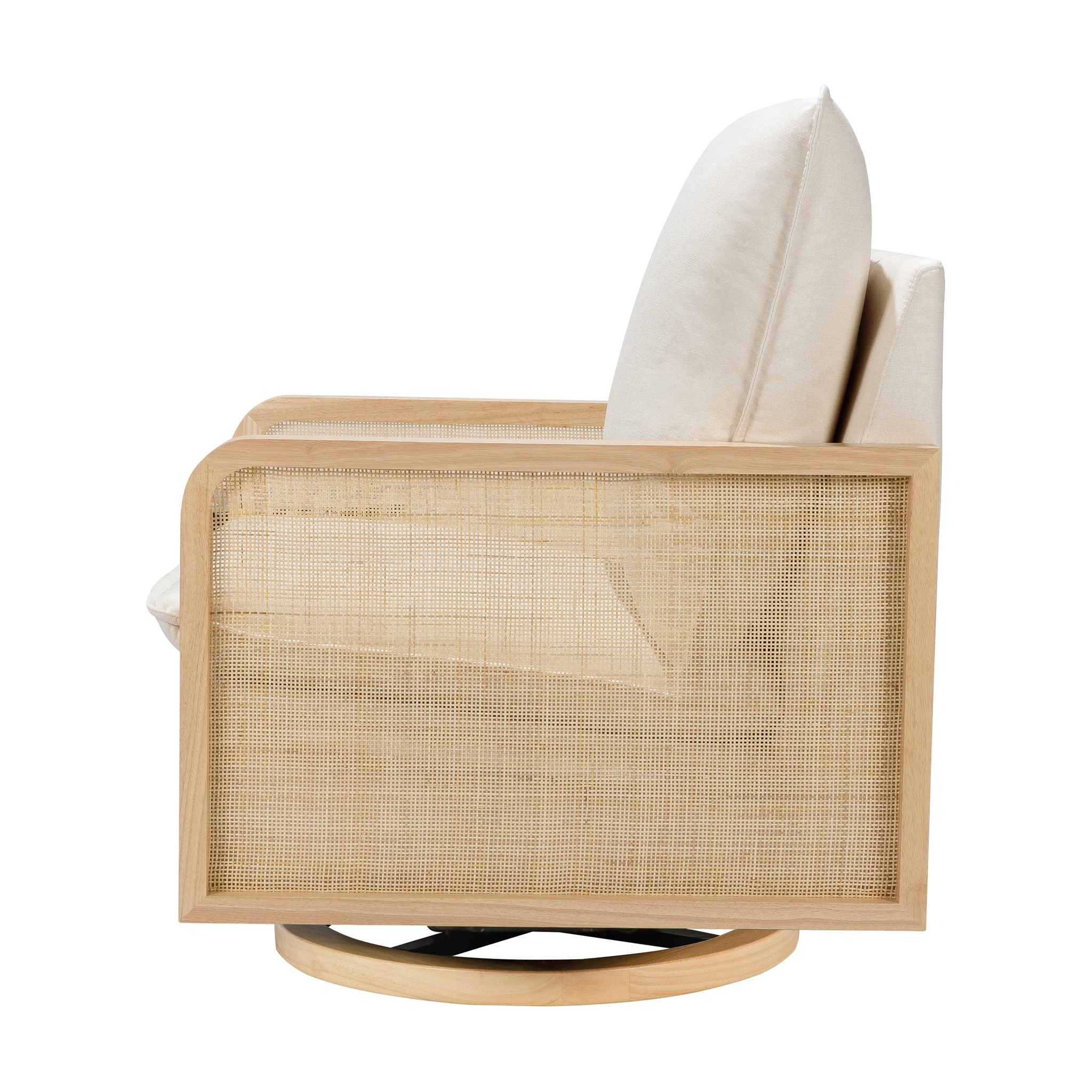 Sumba Swivel Glider with Cane - Tots to Teens Furniture