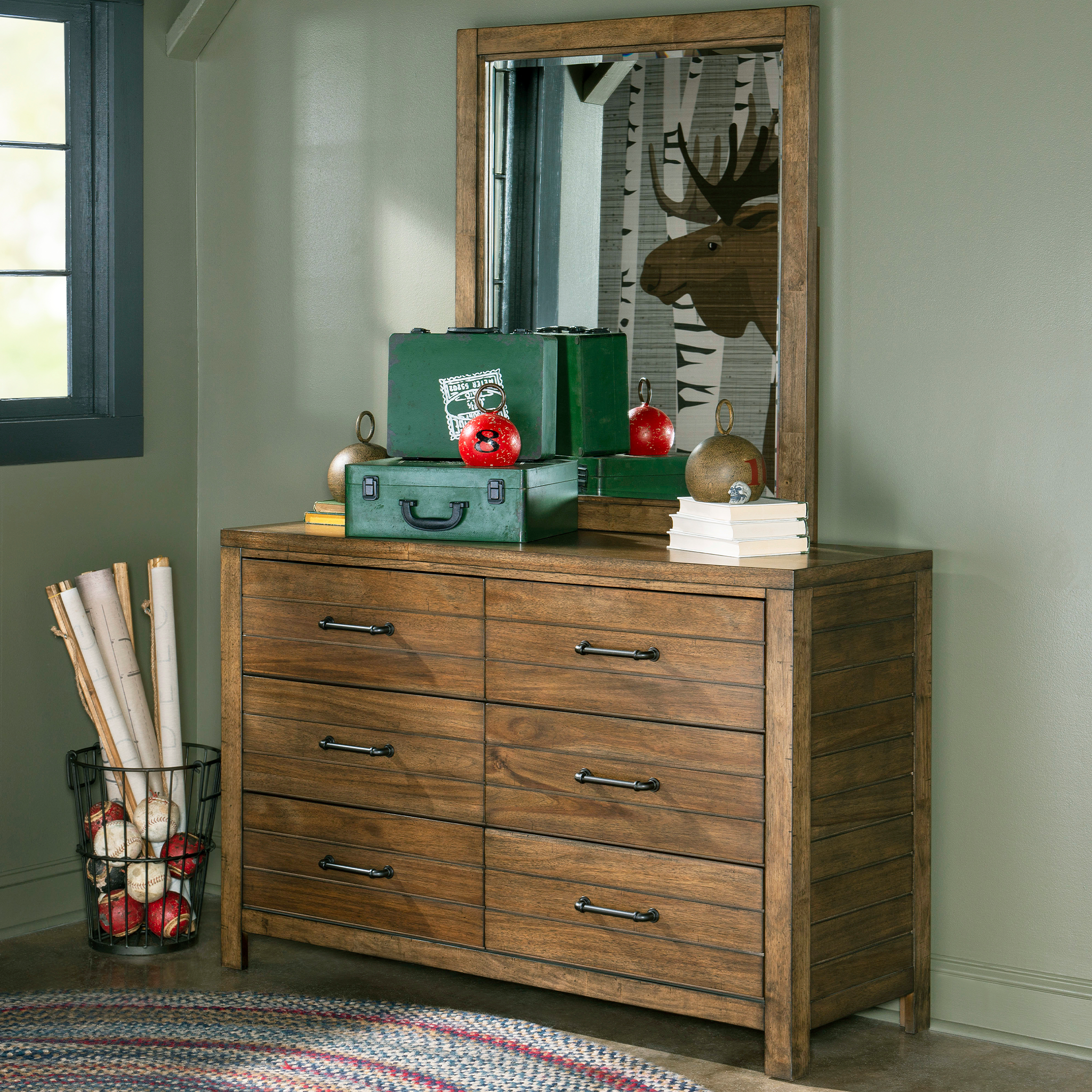 Summer Camp Vertical Mirror - Tots to Teens Furniture