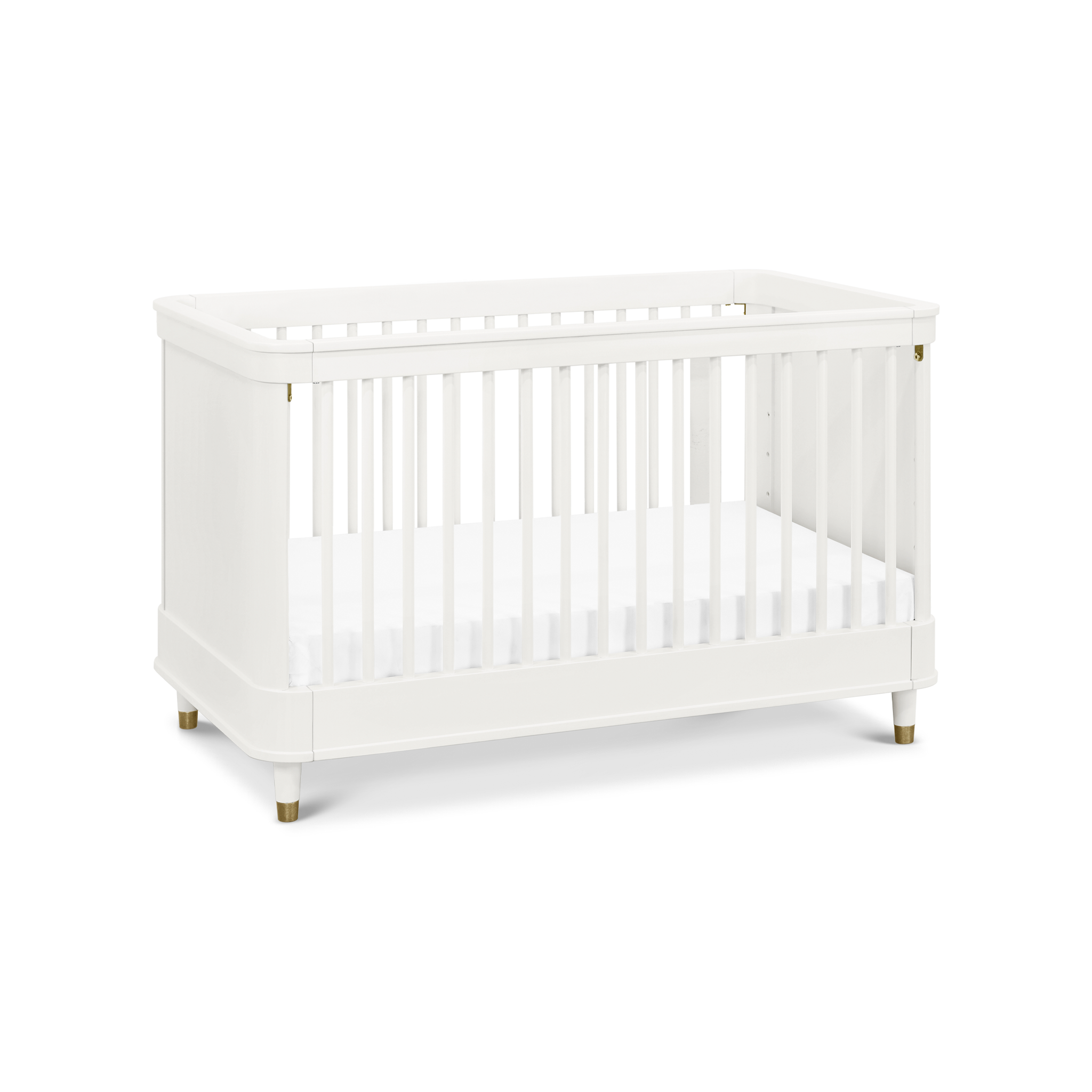 Tanner 3 in 1 Convertible Crib in Warm White - Tots to Teens Furniture