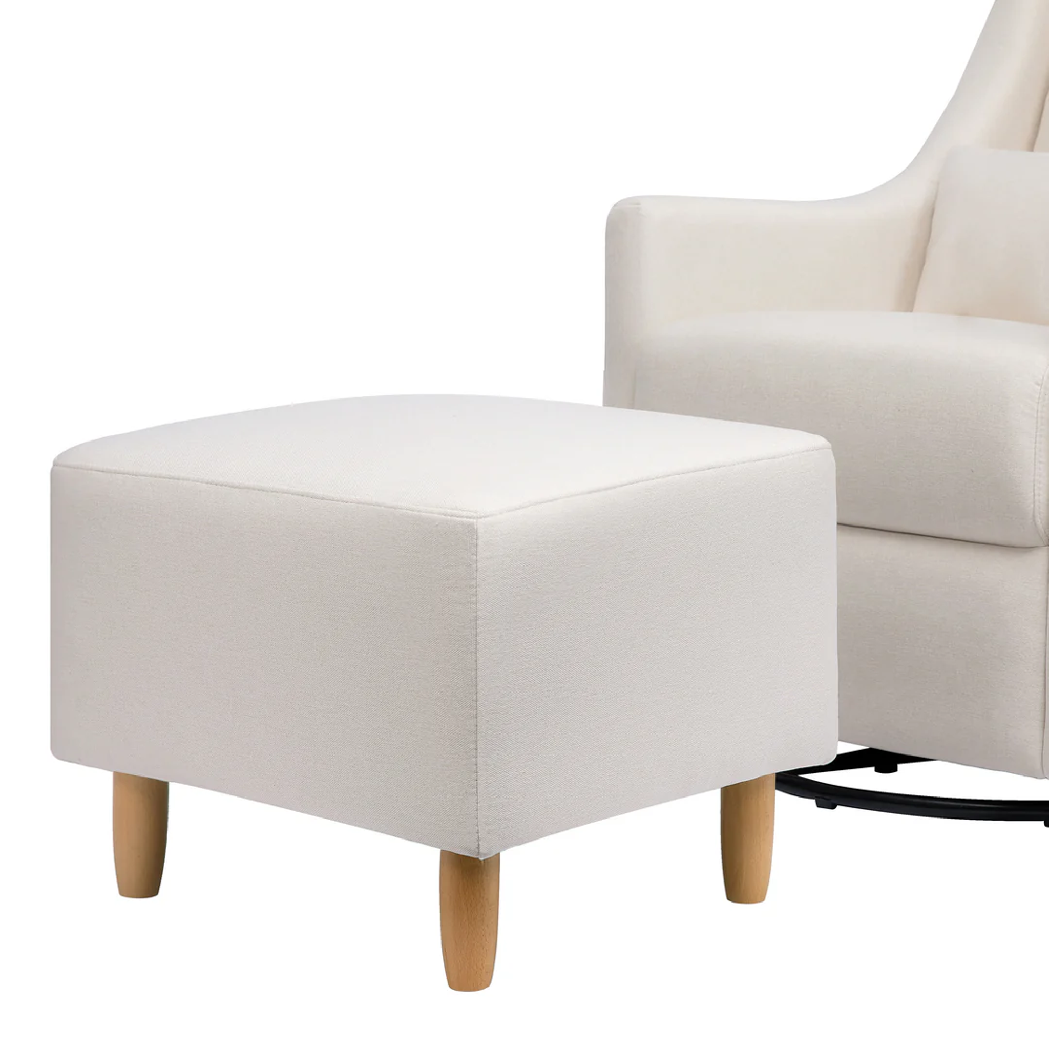 Toco Swivel Glider and Ottoman - Tots to Teens Furniture