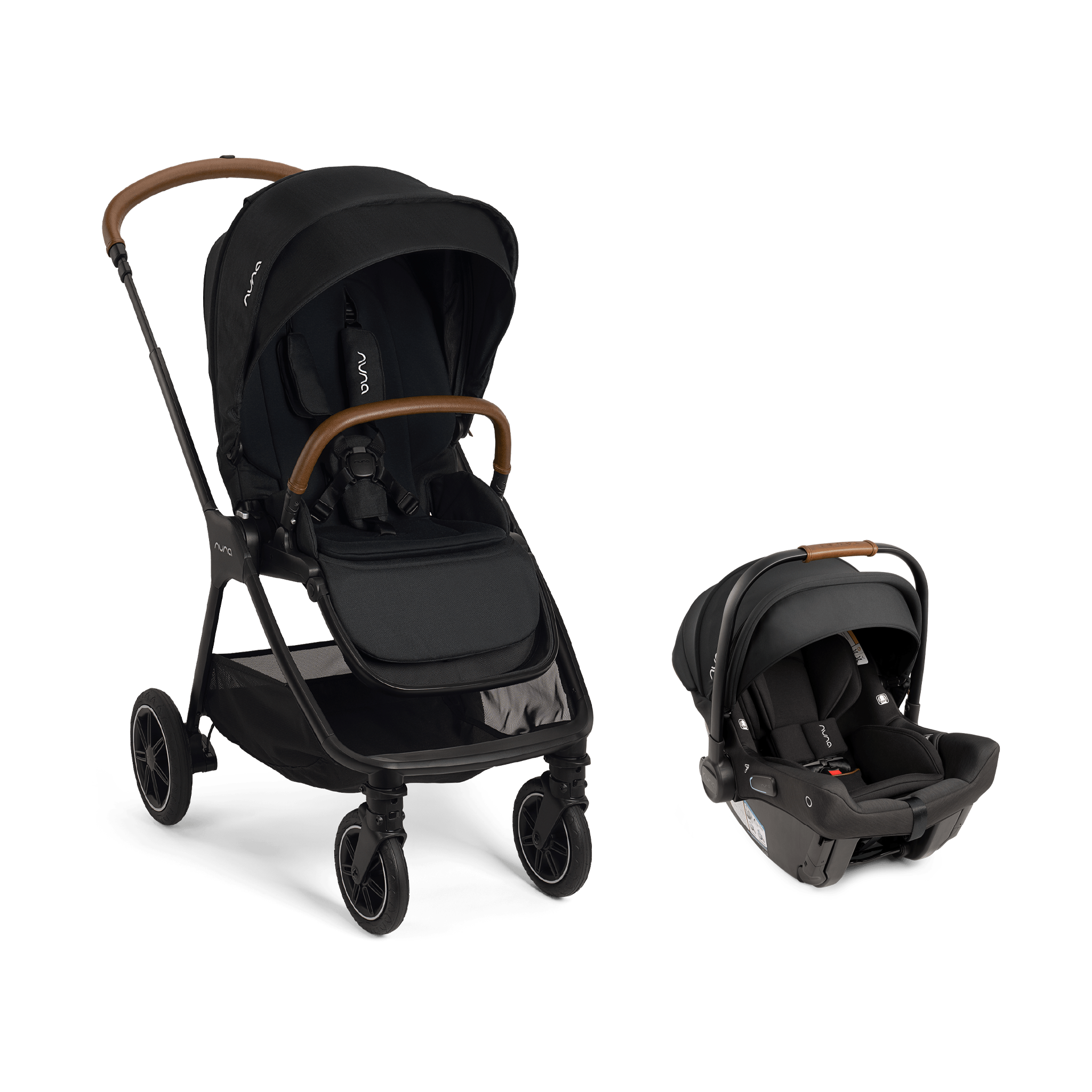 triv™ next + pipa™ urbn Travel System in Caviar - Tots to Teens Furniture