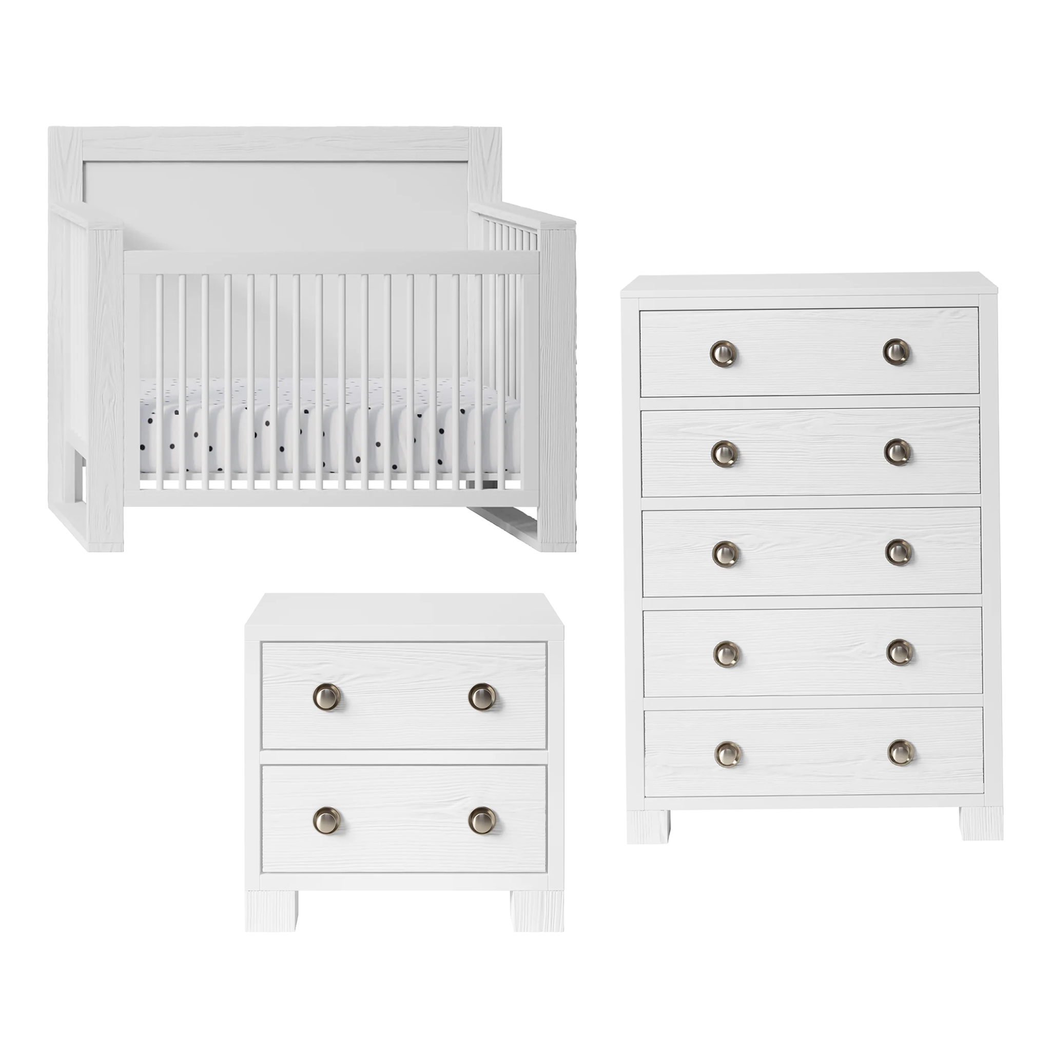 In-Stock Closeout Bundle - Milk Street Snowstorm Set - Tots to Teens Furniture