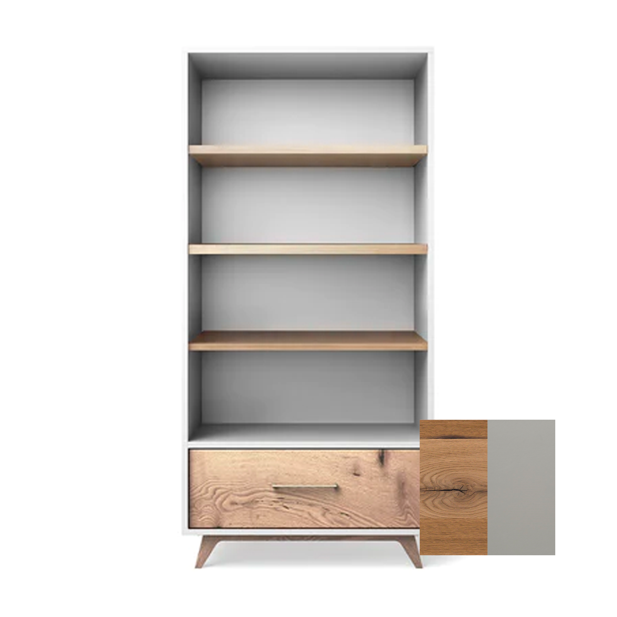 Romina Uptown Bookcase - Tots to Teens Furniture