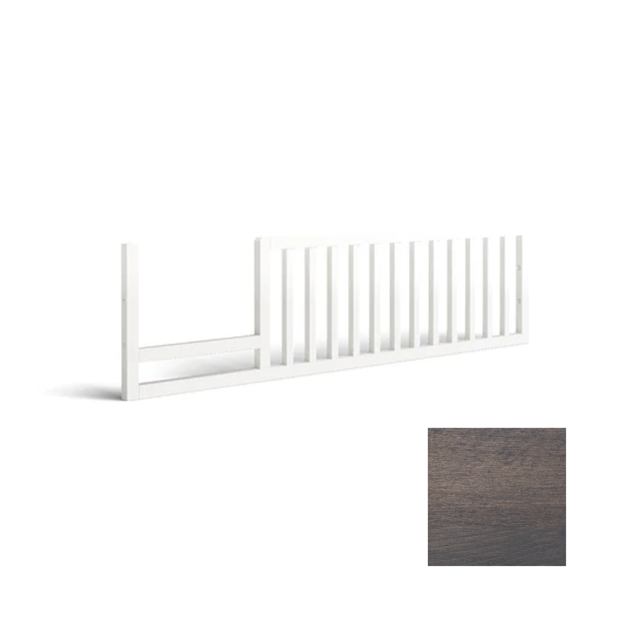 Romina Uptown Toddler Rail (for Classic Crib 15510 & 15517) - Tots to Teens Furniture