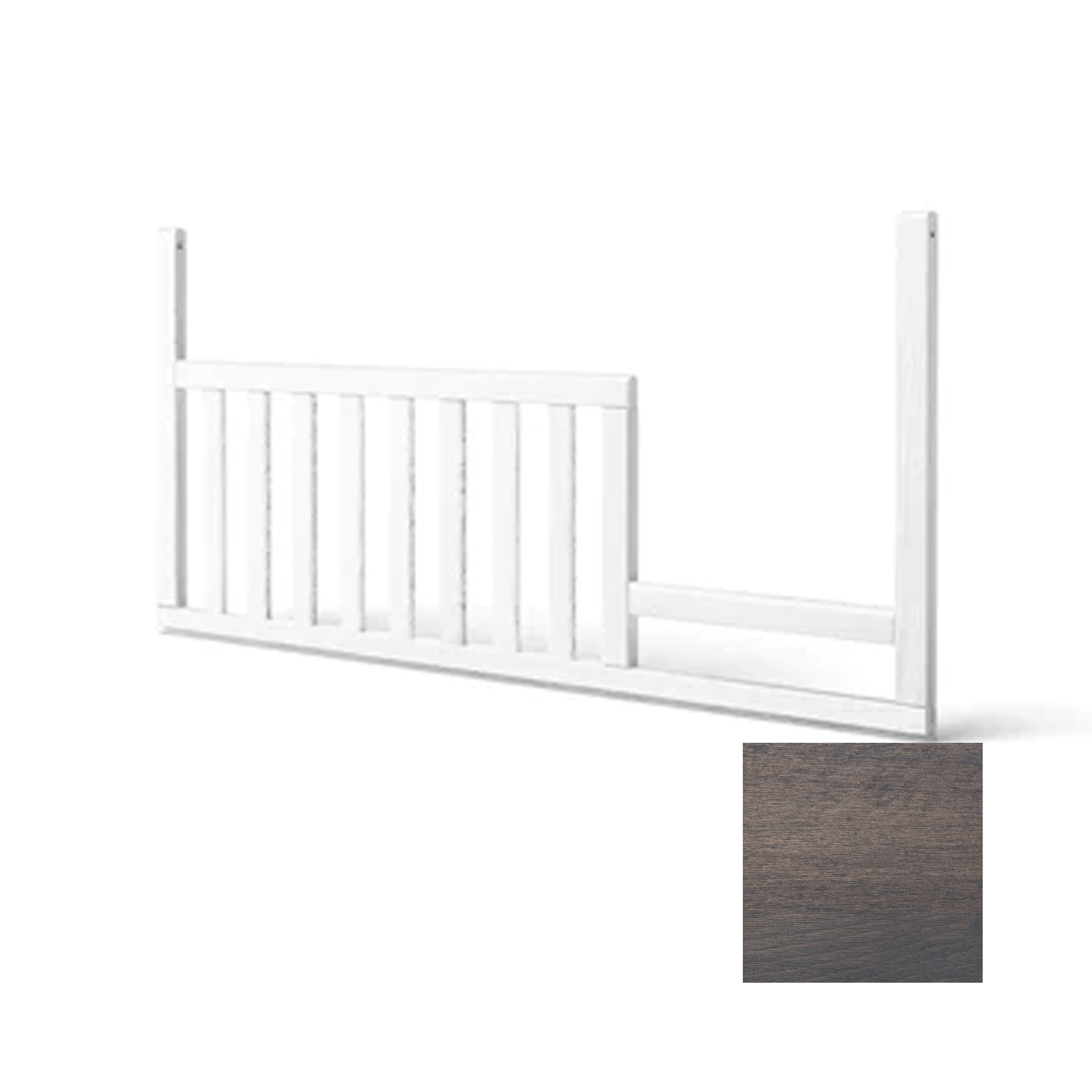 Romina Uptown Toddler Rail (for Convertible Crib 15503) - Tots to Teens Furniture