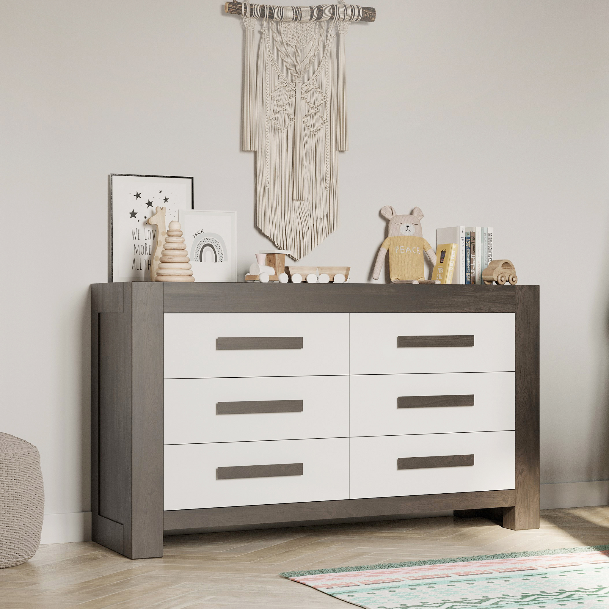 Ventianni Double Dresser - Tots to Teens Furniture