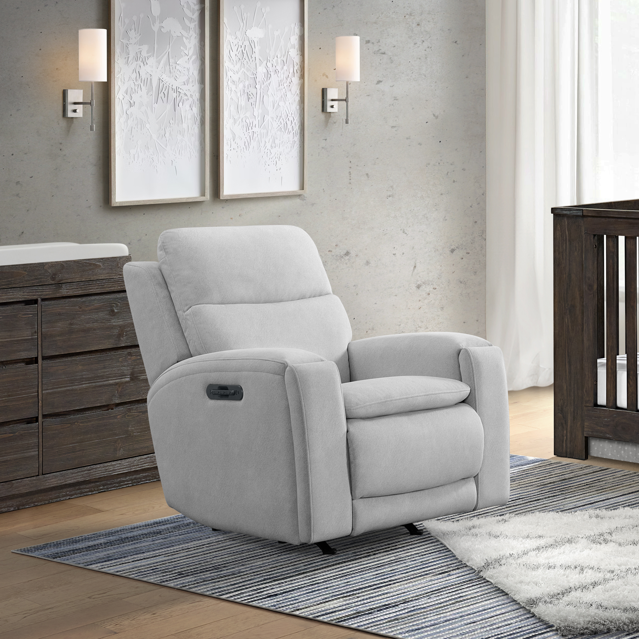 Aiden Triple Power Glider Recliner