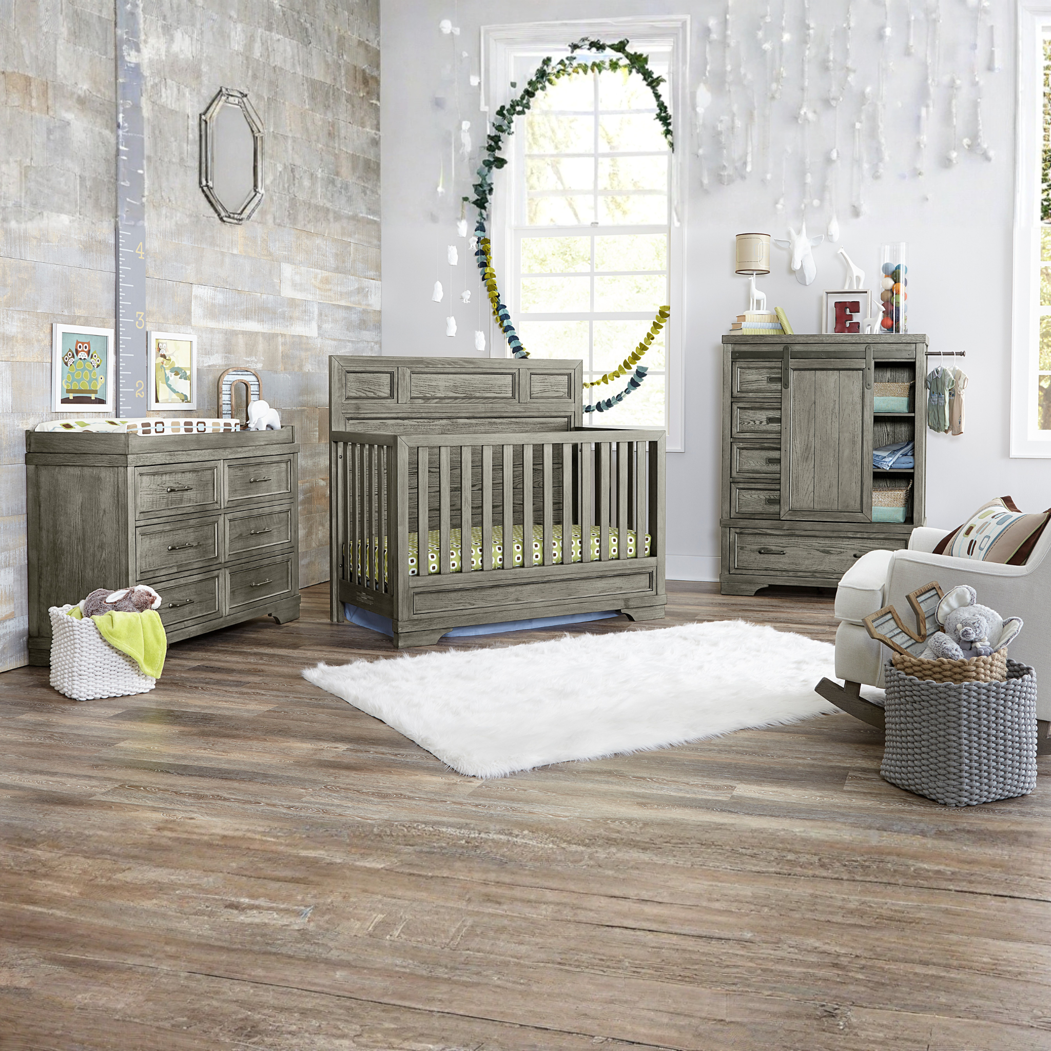 Foundry Flat Top Convertible Crib - Tots to Teens Furniture