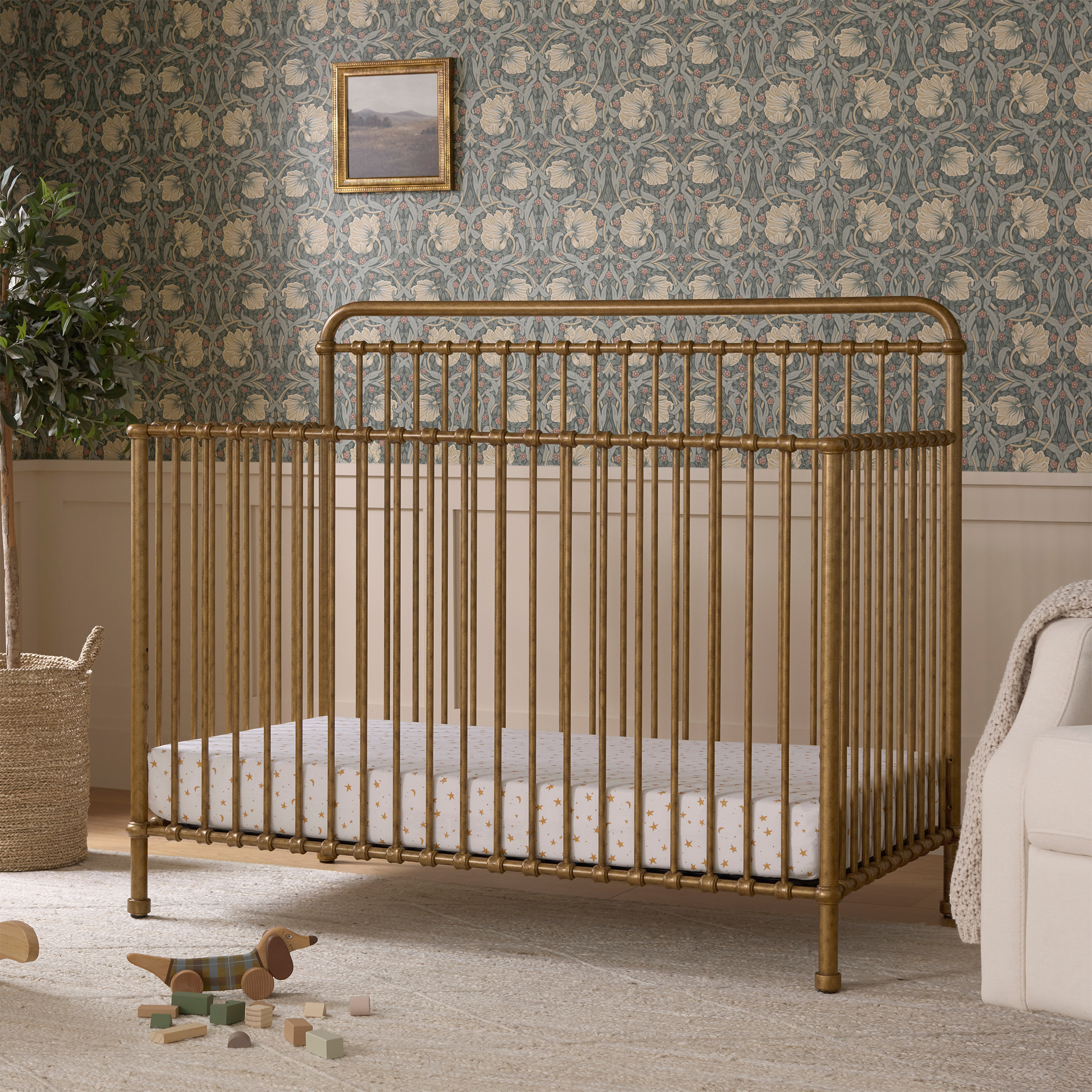Winston 4 in 1 Convertible Crib (Limited Colors Available) - Tots to Teens Furniture