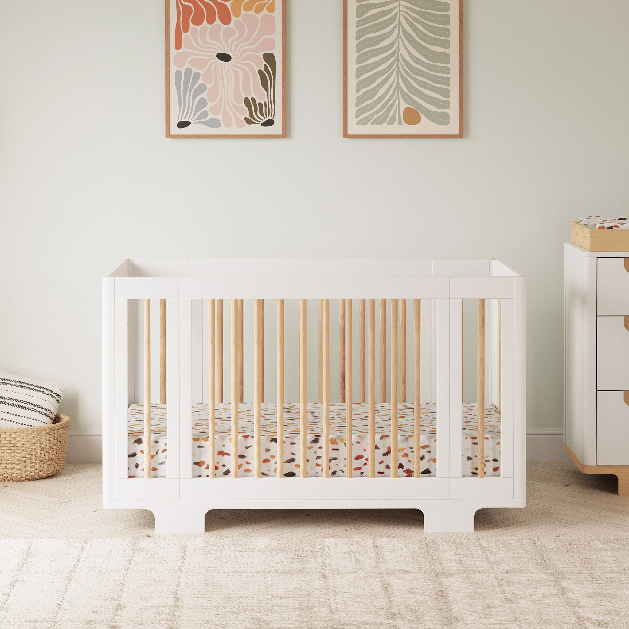 Yuzu 8 in 1 Convertible Crib - Tots to Teens Furniture