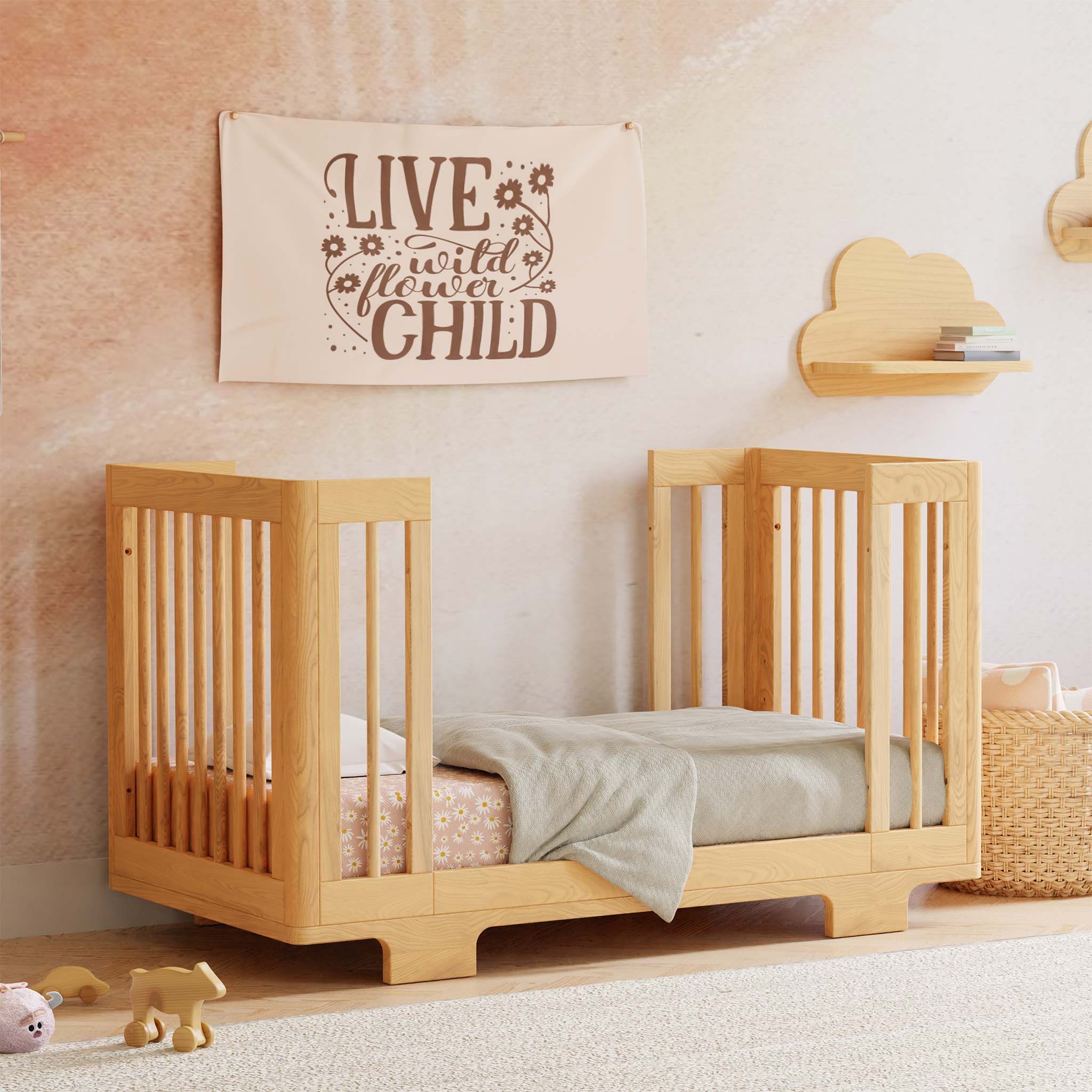 Yuzu 8 in 1 Convertible Crib - Tots to Teens Furniture