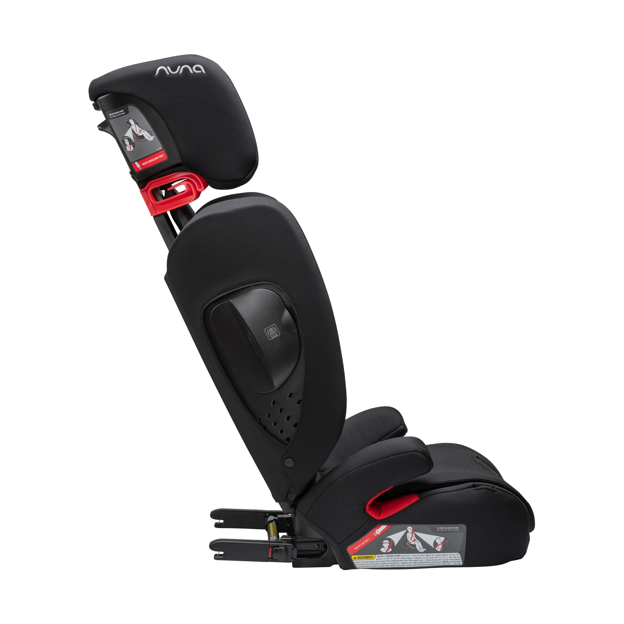 Nuna aace Booster Car Seat Caviar