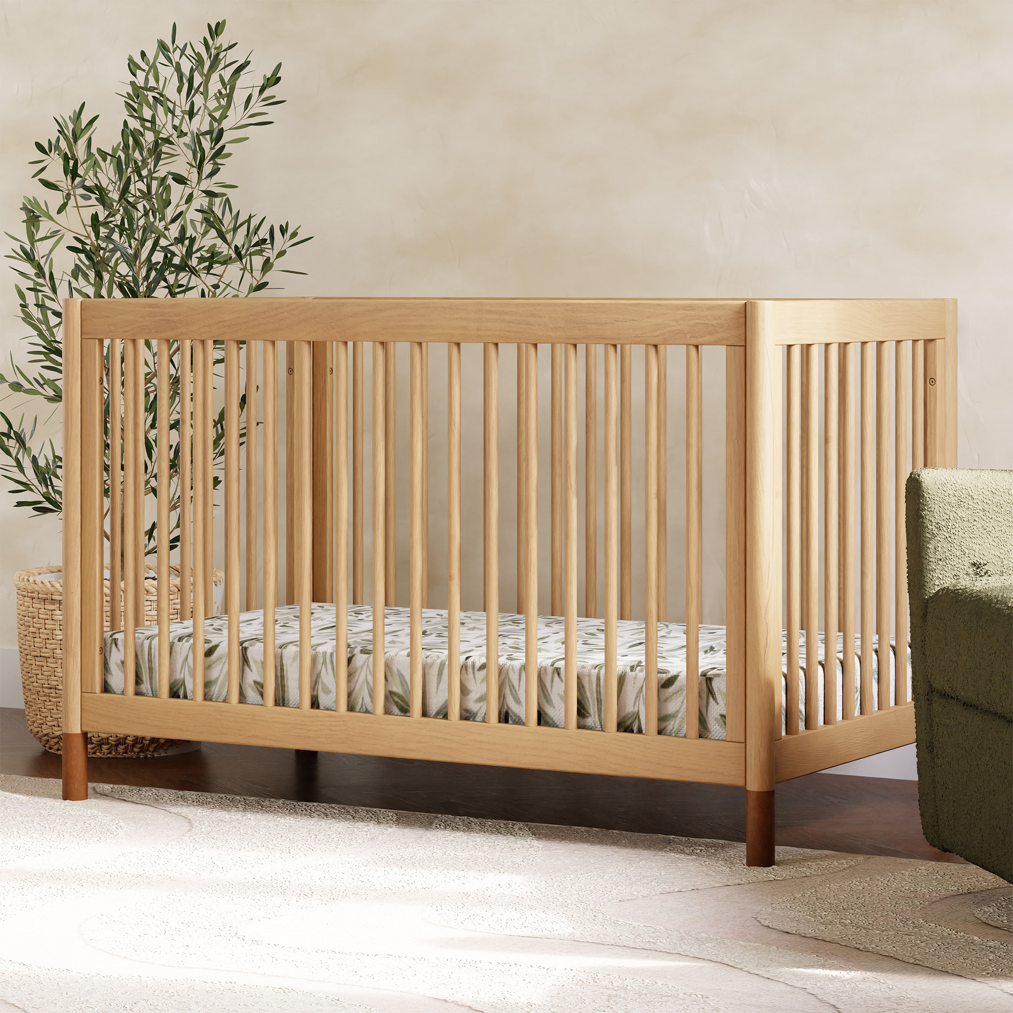 Gelato 4-in-1 Convertible Crib with Toddler Bed Conversion Kit - Tots to Teens Furniture