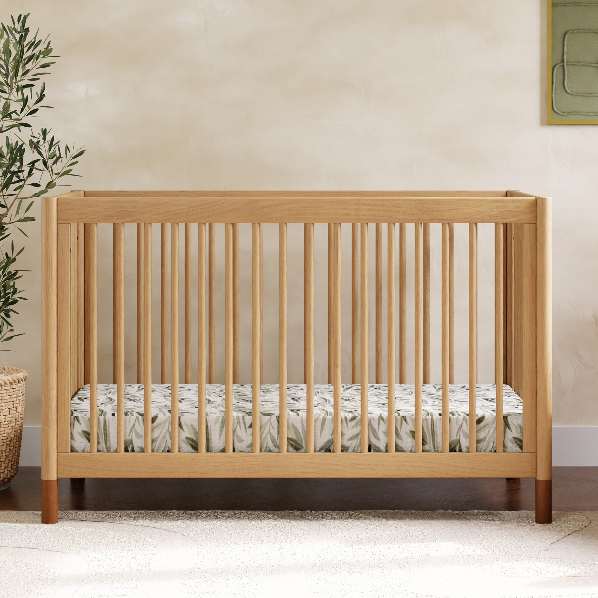 Gelato 4-in-1 Convertible Crib with Toddler Bed Conversion Kit - Tots to Teens Furniture