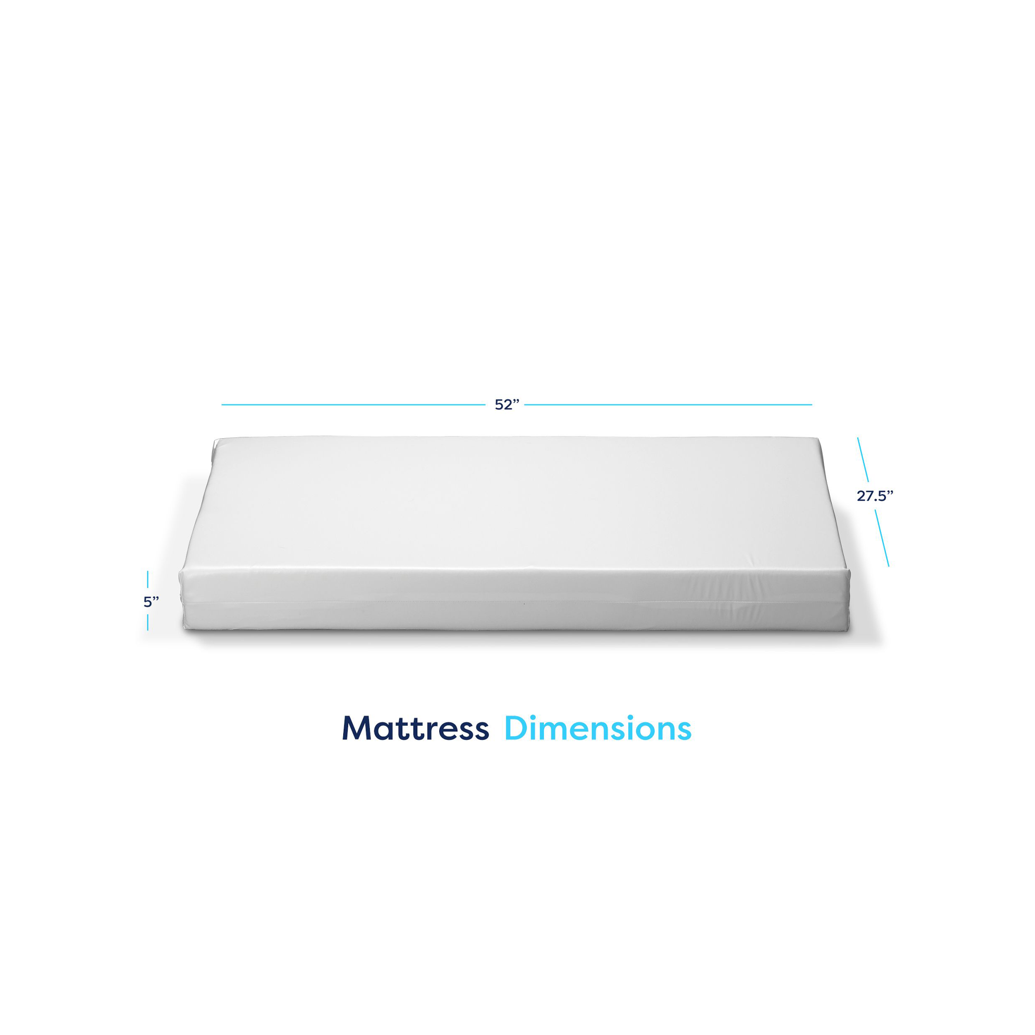 Starlight Dream Dual Sided Crib Mattress - Tots to Teens Furniture