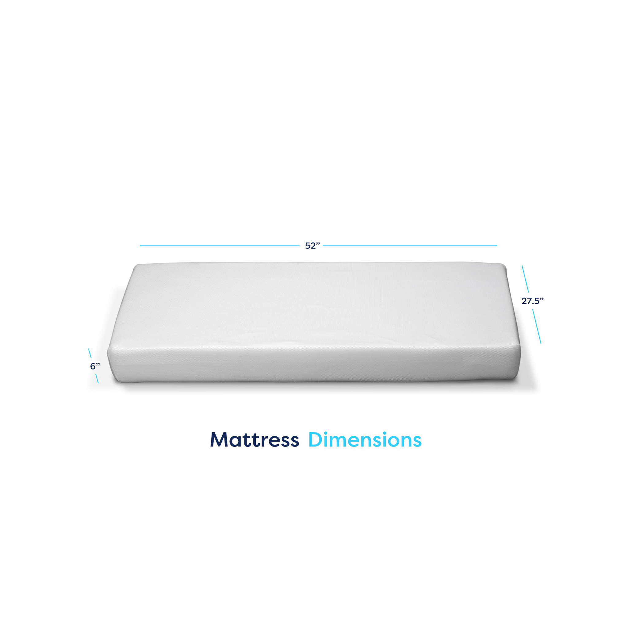Starlight Slumber Dual Sided Crib Mattress & AirFlow Cover - Tots to Teens Furniture