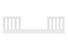 Sorelle 158 Toddler Guard Rail for Luna Convertible Crib in White in Raleigh NC