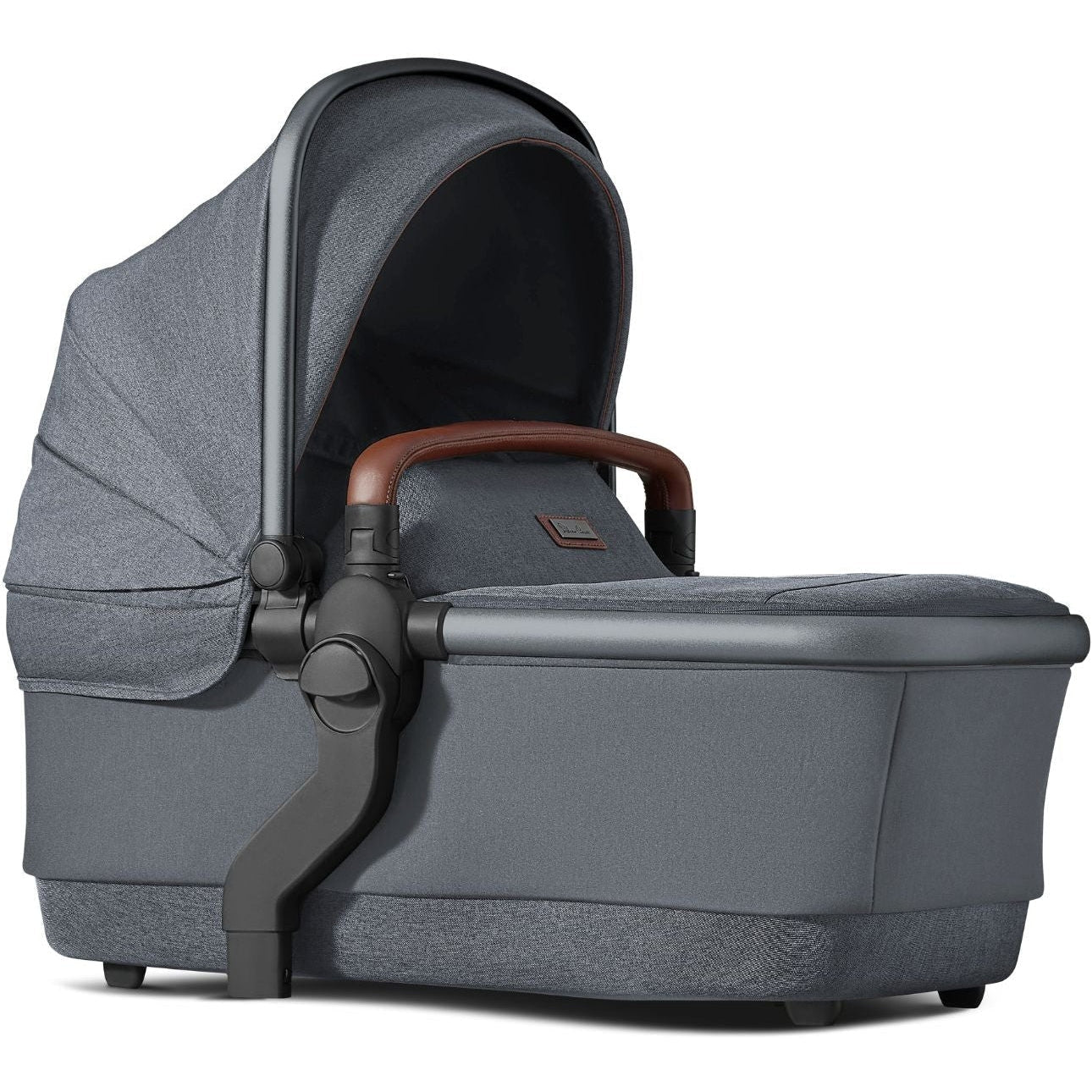 Silver Cross Wave Tandem Bassinet with Sustainable Fabrics - Tots to Teens Furniture