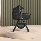 Silver Cross Wave Tandem Bassinet with Sustainable Fabrics - Tots to Teens Furniture