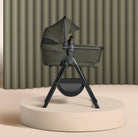 Silver Cross Wave Tandem Bassinet with Sustainable Fabrics - Tots to Teens Furniture