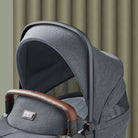 Silver Cross Wave Tandem Bassinet with Sustainable Fabrics - Tots to Teens Furniture