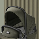 Silver Cross Wave Tandem Bassinet with Sustainable Fabrics - Tots to Teens Furniture