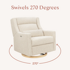 Kiwi Plus Power Recliner and Swivel Glider with Power Adjustable Headrest and USB Port | Tots to Teens Furniture