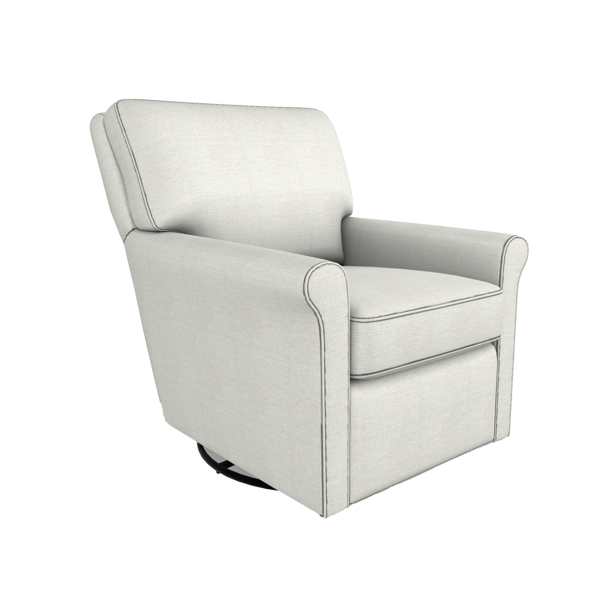 Kacey Swivel Glider Chair - Tots to Teens Furniture