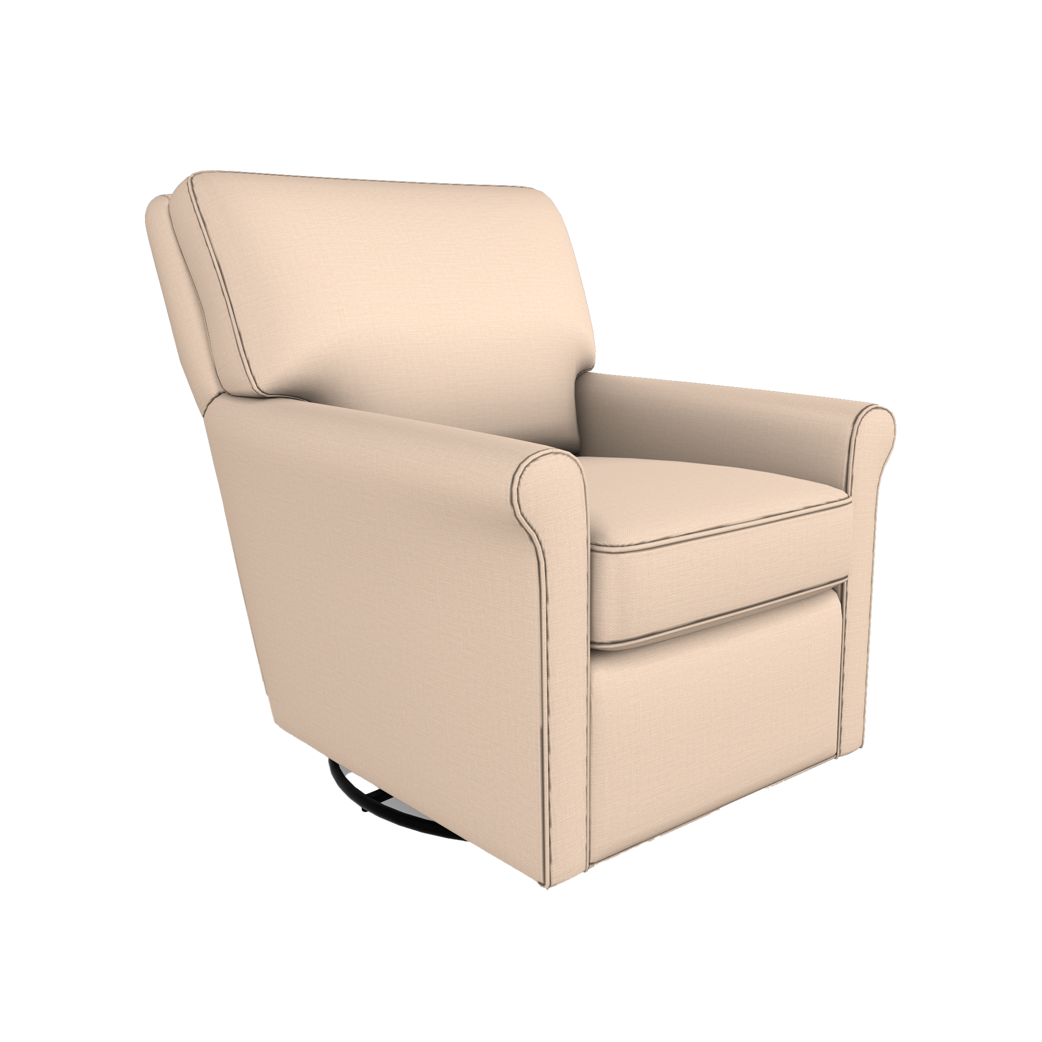 Kacey Swivel Glider Chair - Tots to Teens Furniture