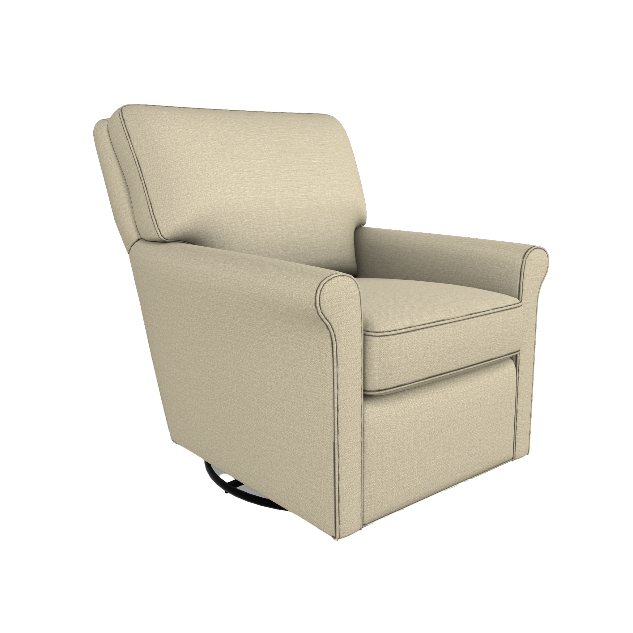 Kacey Swivel Glider Chair - Tots to Teens Furniture