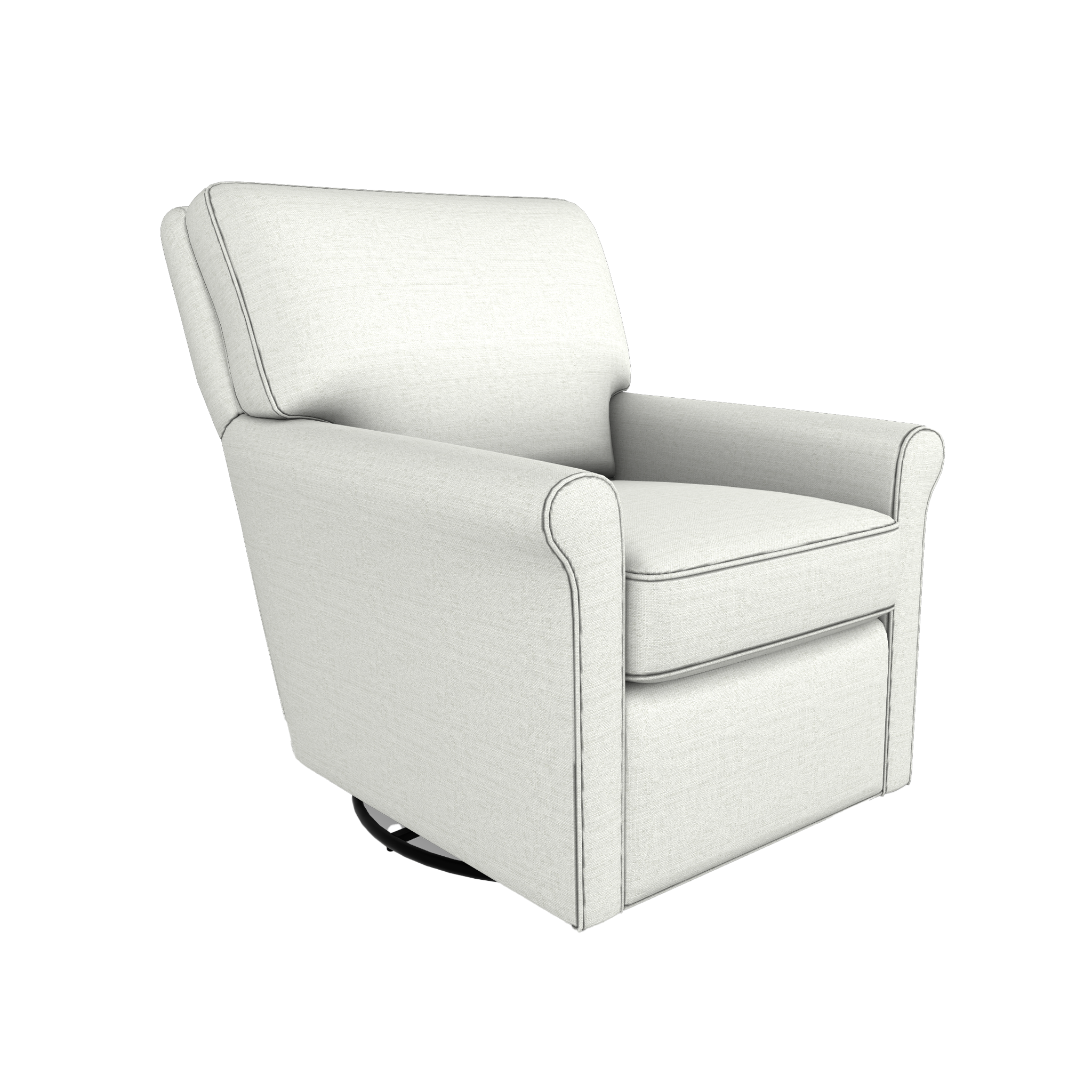 Kacey Swivel Glider Chair - Tots to Teens Furniture