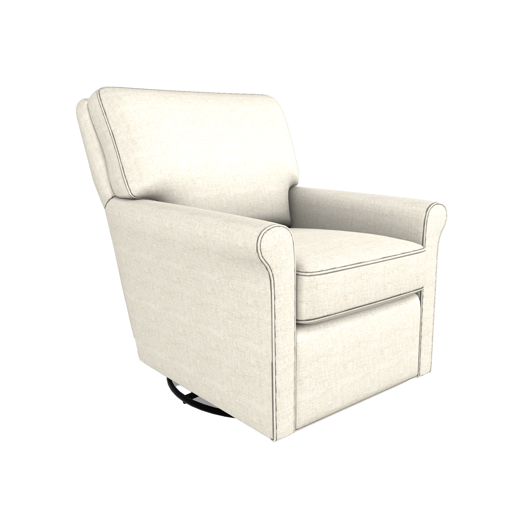 Kacey Swivel Glider Chair - Tots to Teens Furniture