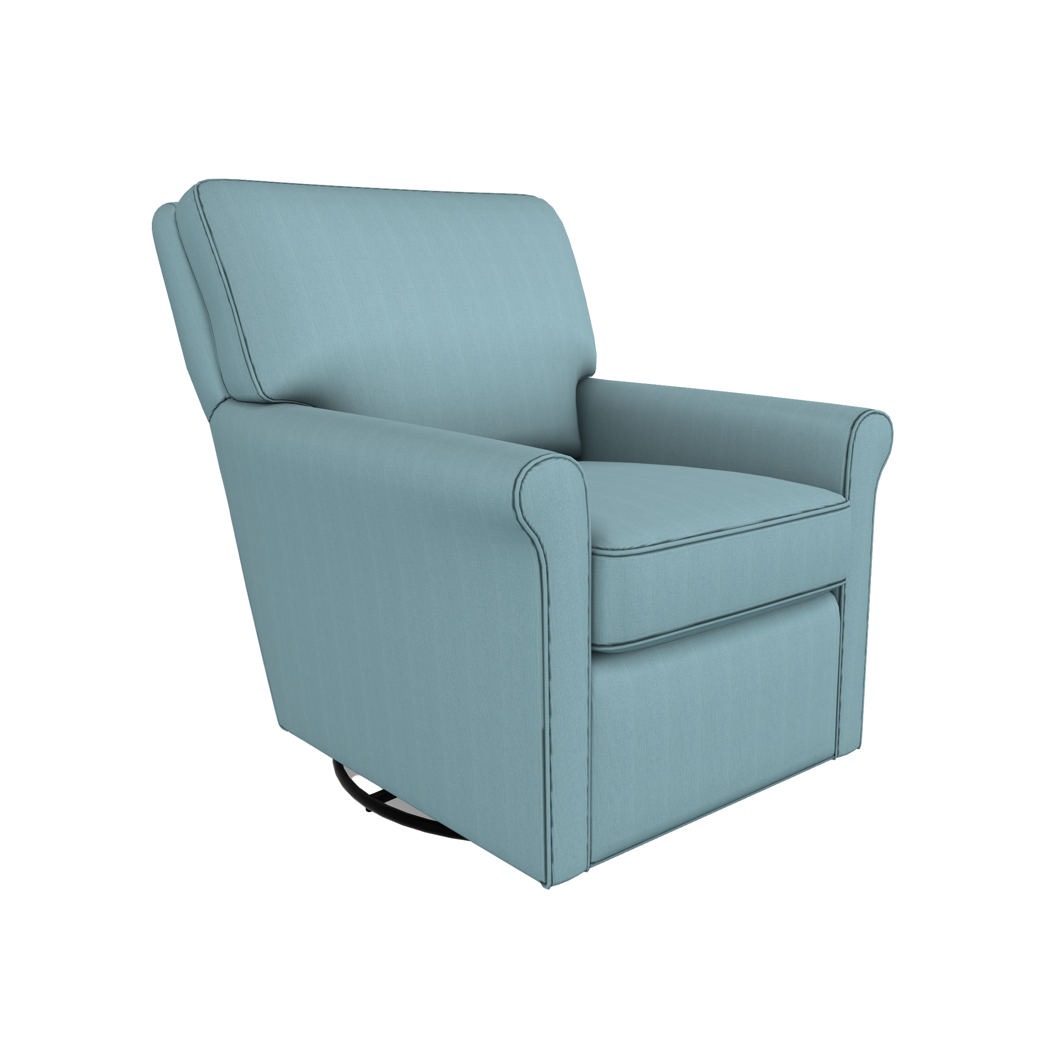 Kacey Swivel Glider Chair - Tots to Teens Furniture