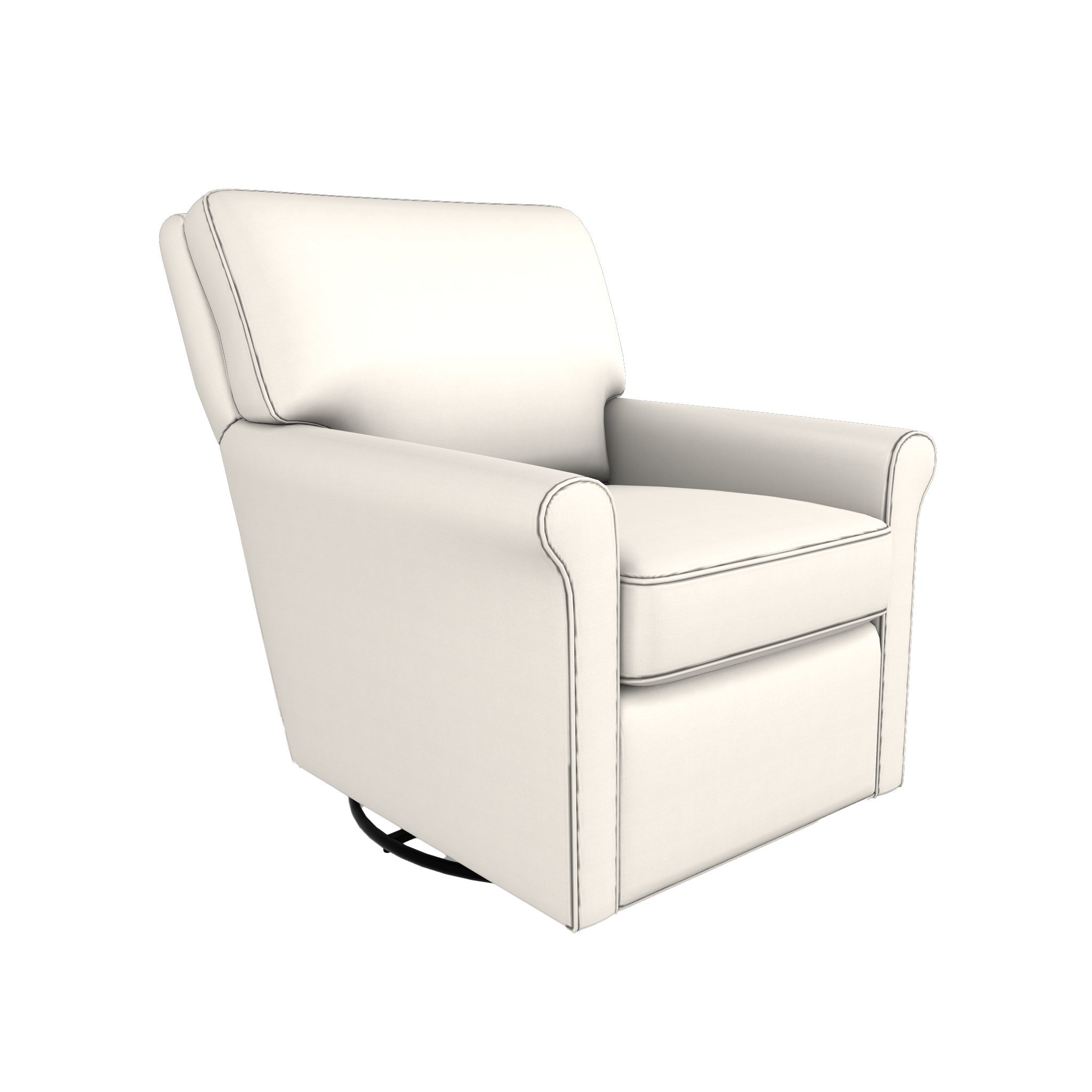 Kacey Swivel Glider Chair - Tots to Teens Furniture