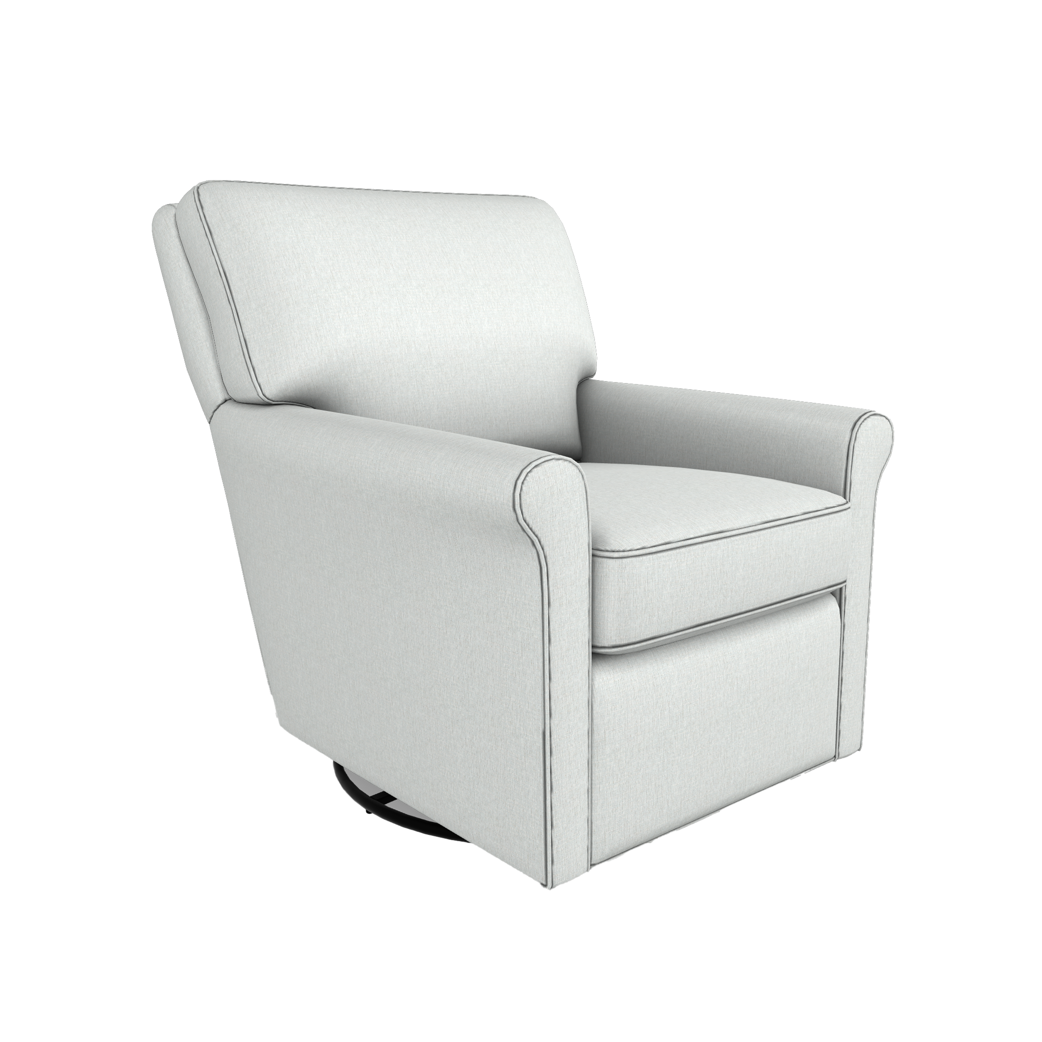 Kacey Swivel Glider Chair - Tots to Teens Furniture