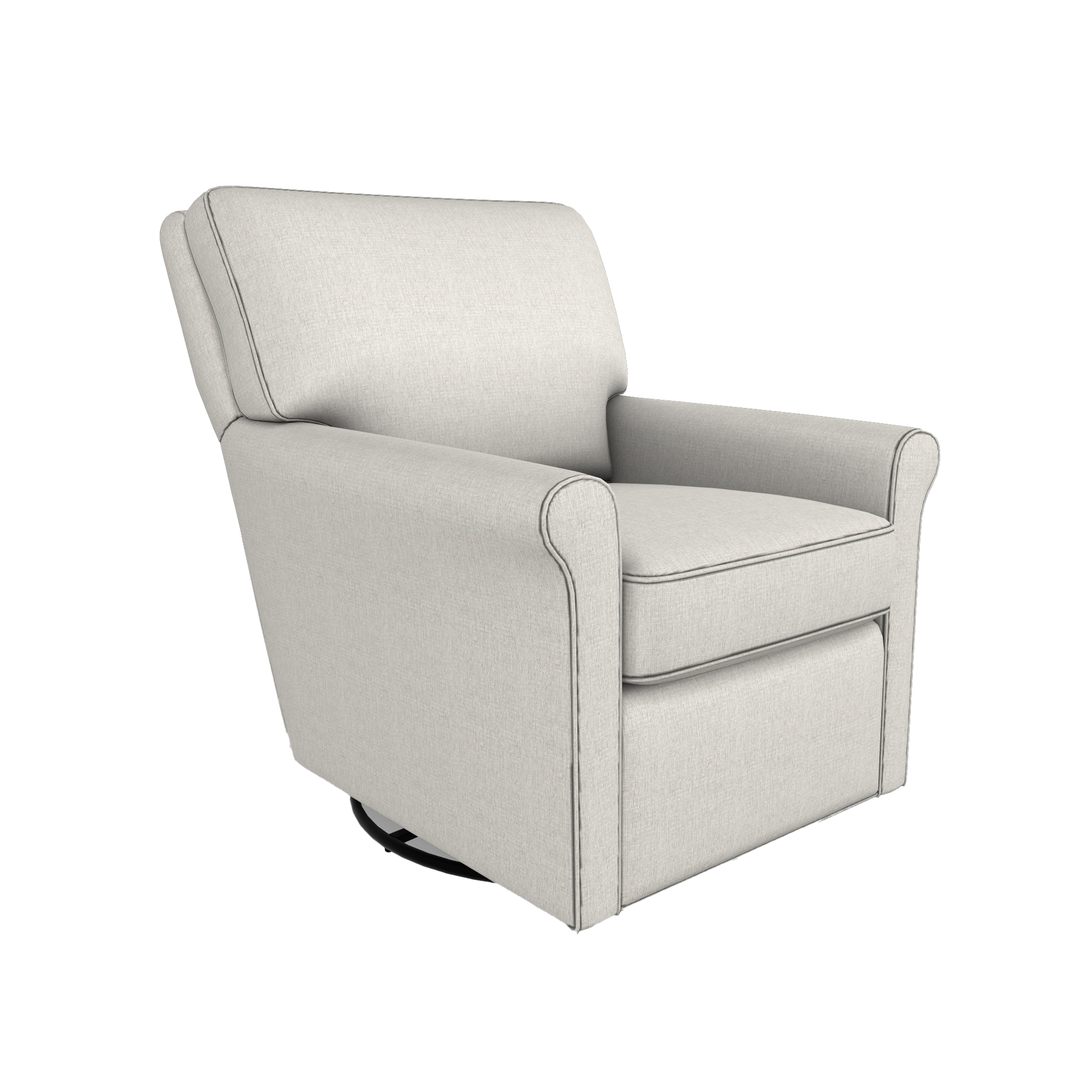 Kacey Swivel Glider Chair - Tots to Teens Furniture