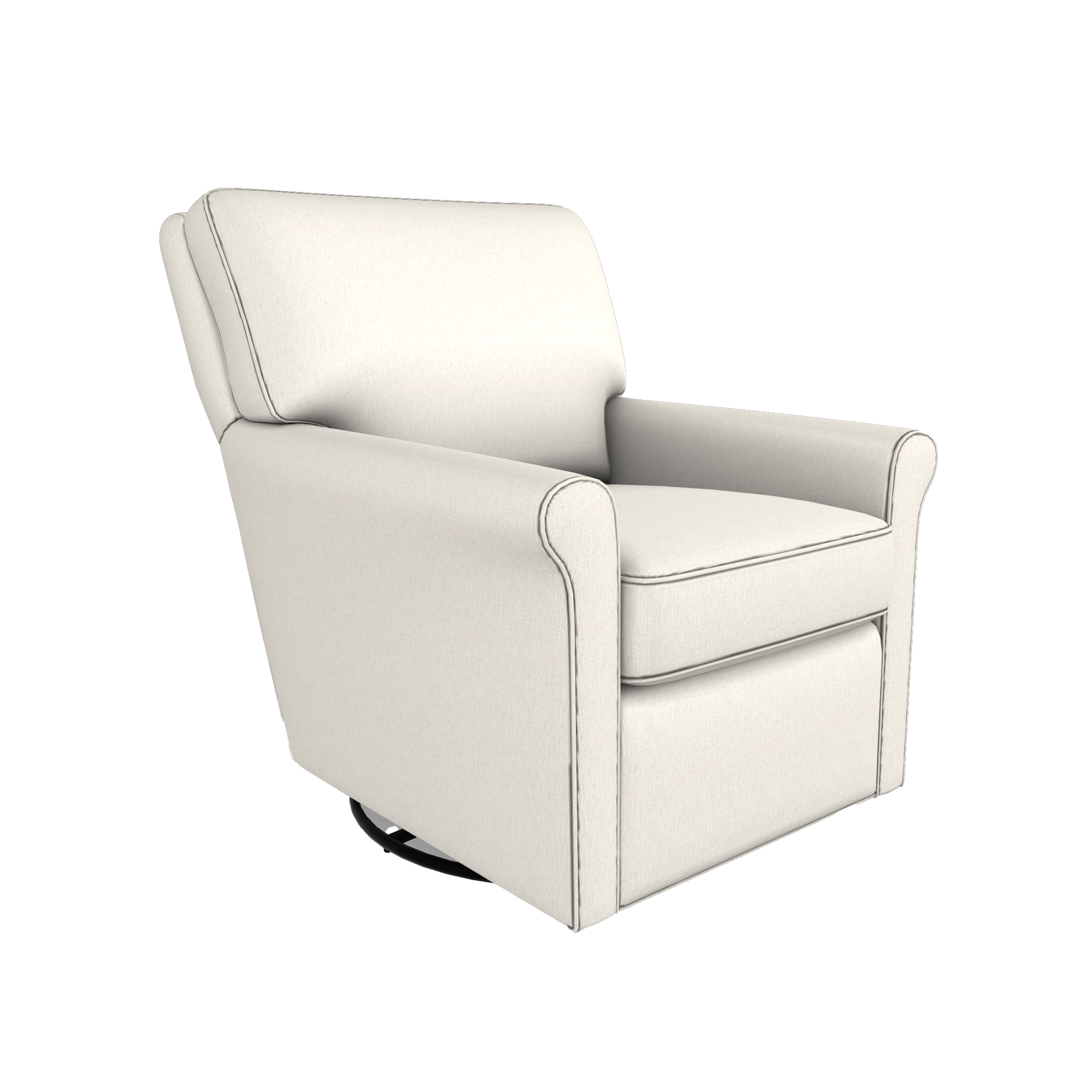 Kacey Swivel Glider Chair - Tots to Teens Furniture