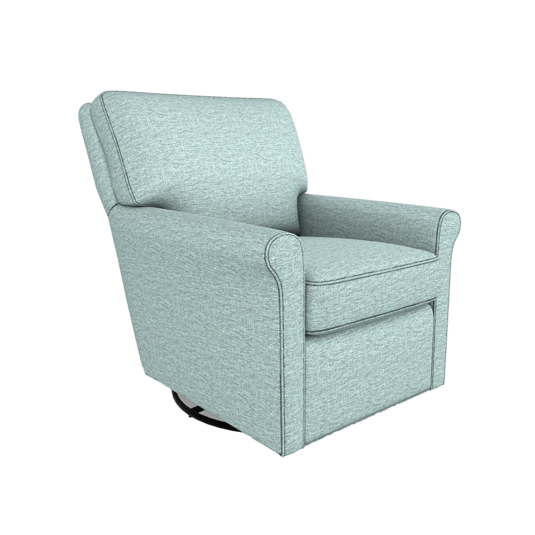 Kacey Swivel Glider Chair - Tots to Teens Furniture