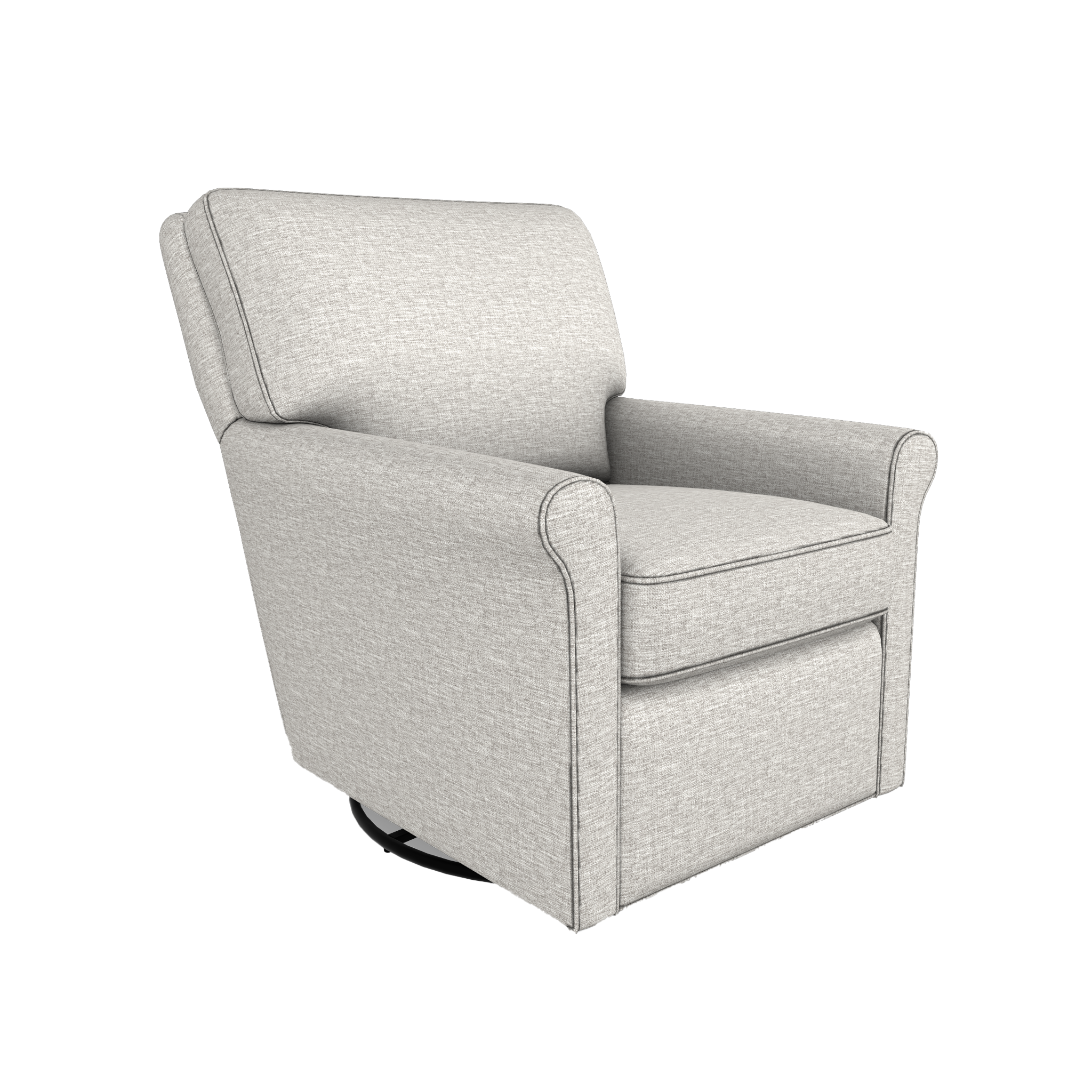 Kacey Swivel Glider Chair - Tots to Teens Furniture